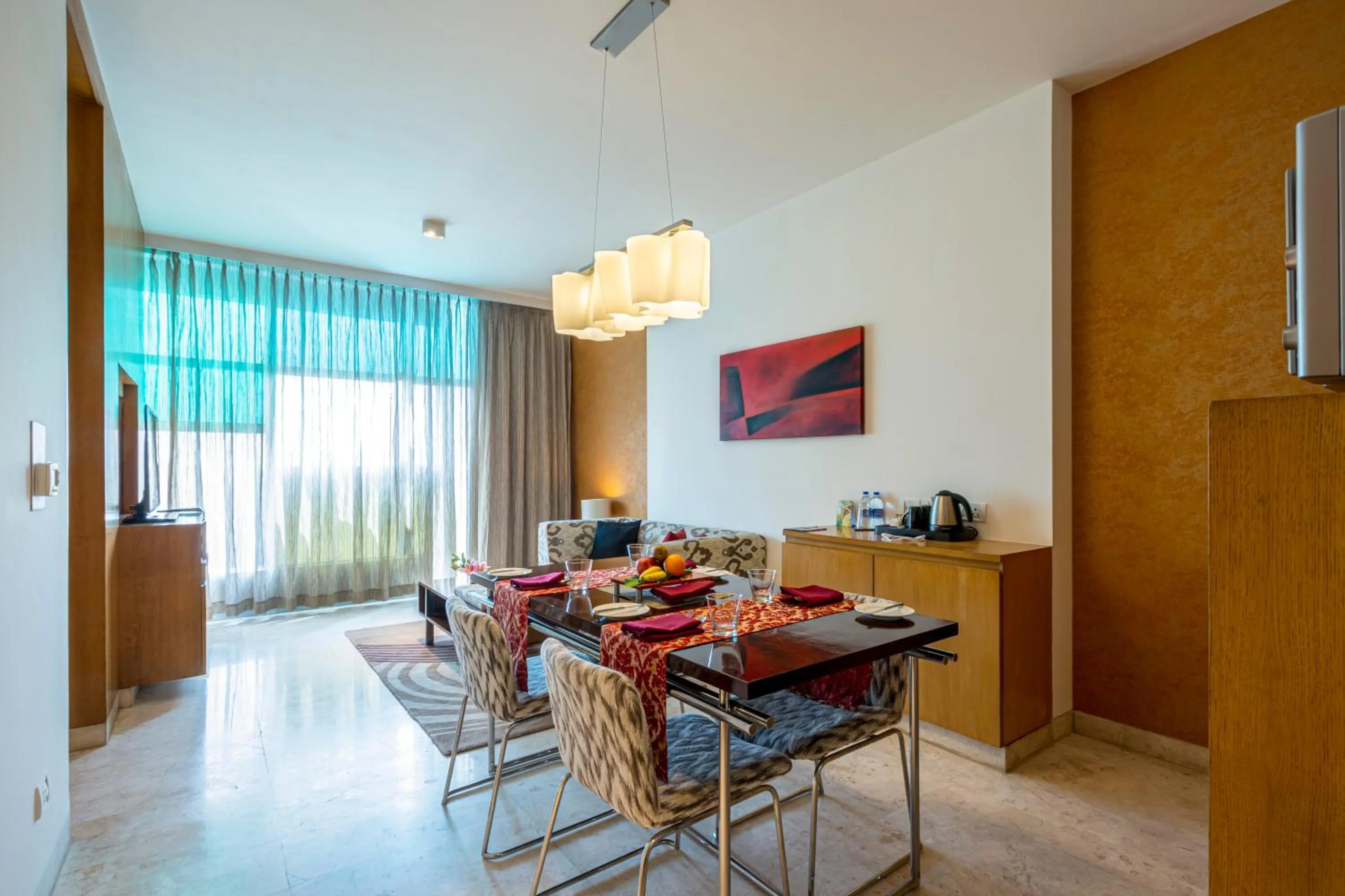 Dining area in Vivanta Bengaluru, Whitefield