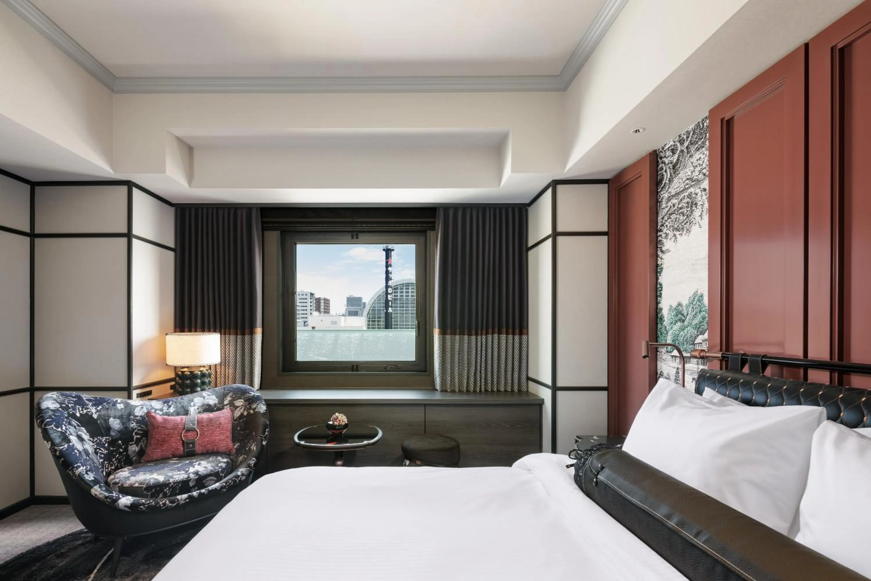 Bed in Hotel Sosei Sapporo MGallery Collection