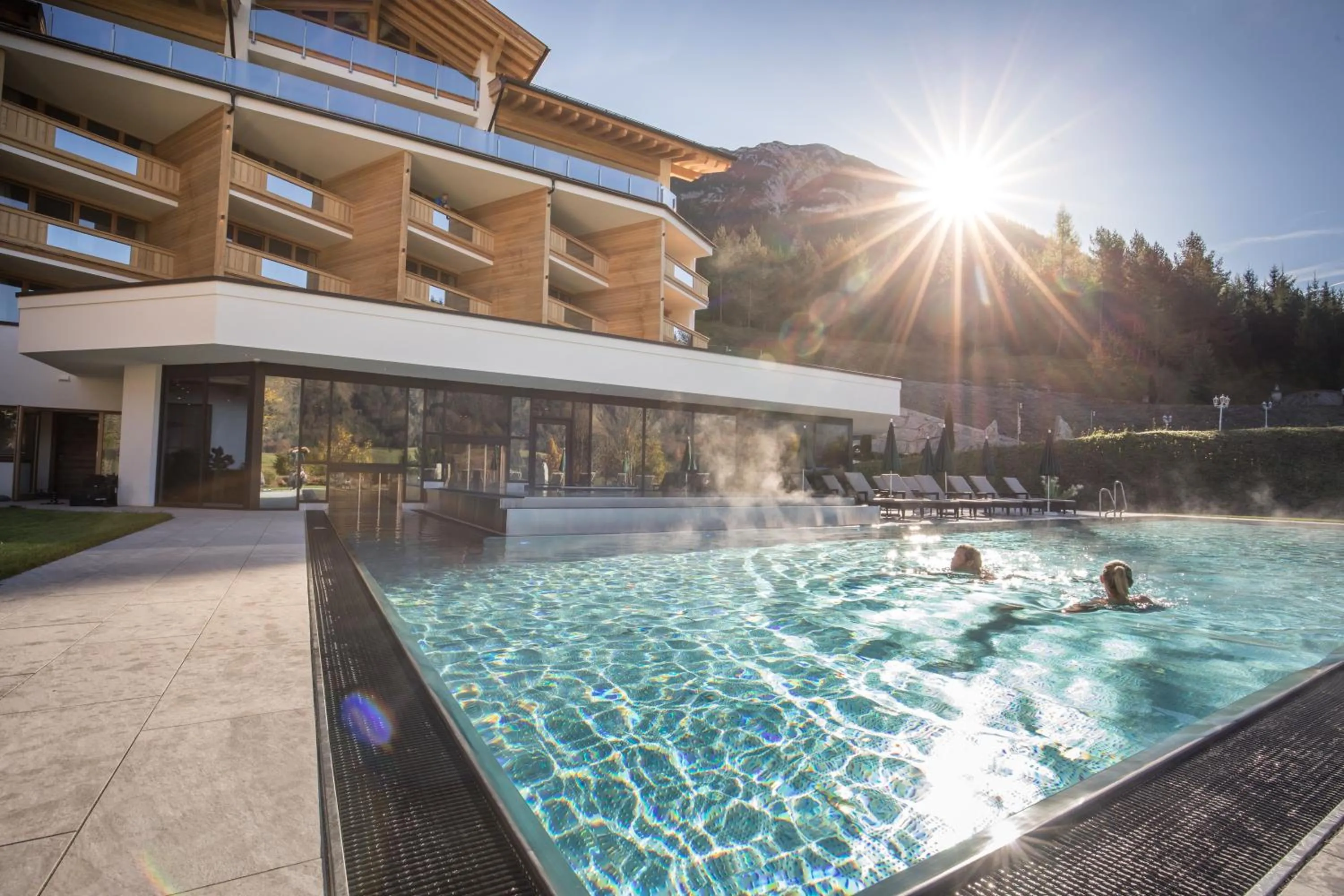 Open Air Bath in Natur- und Aktivresort Reiterhof