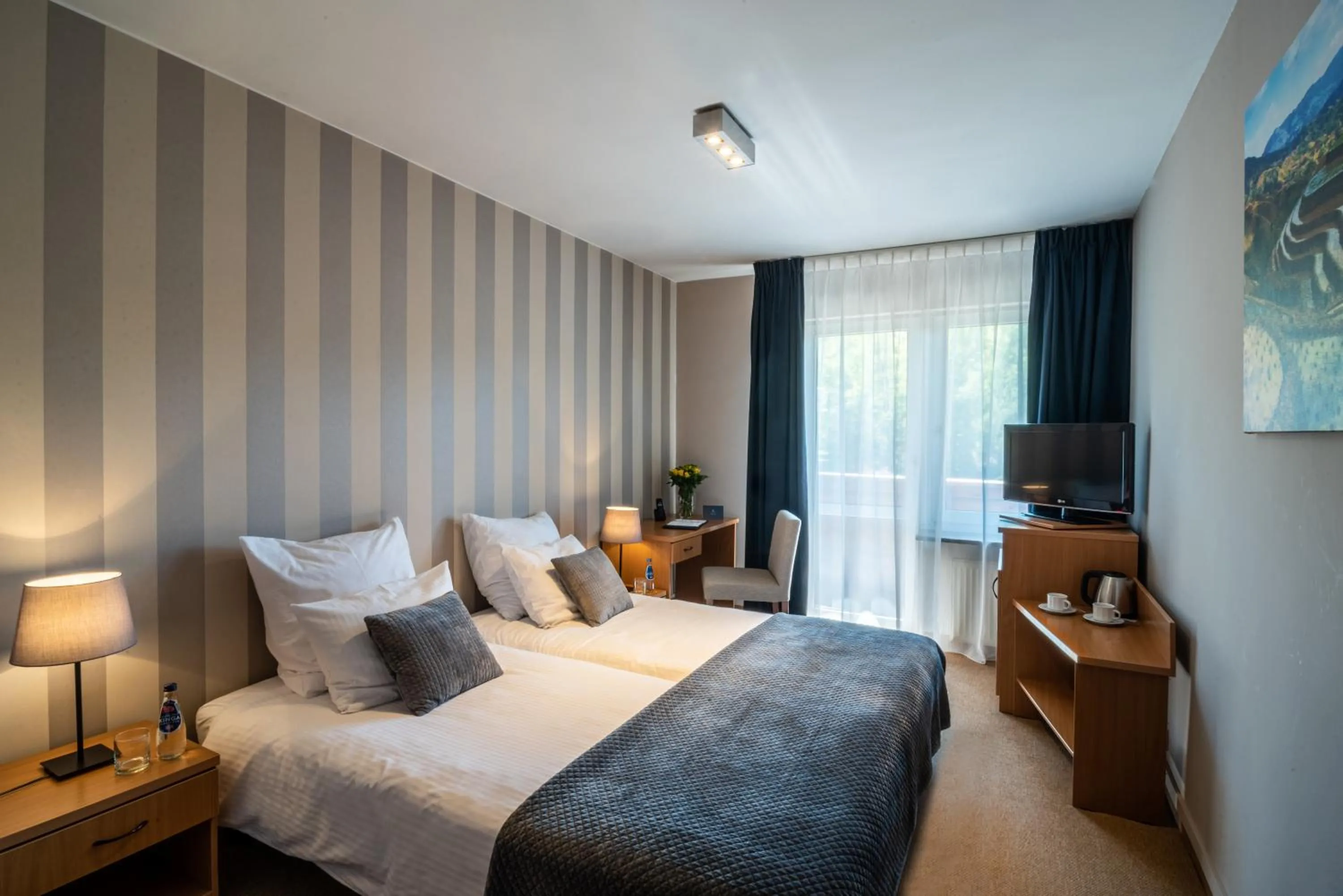 Bed in Hotel Nawigator Szczawnica