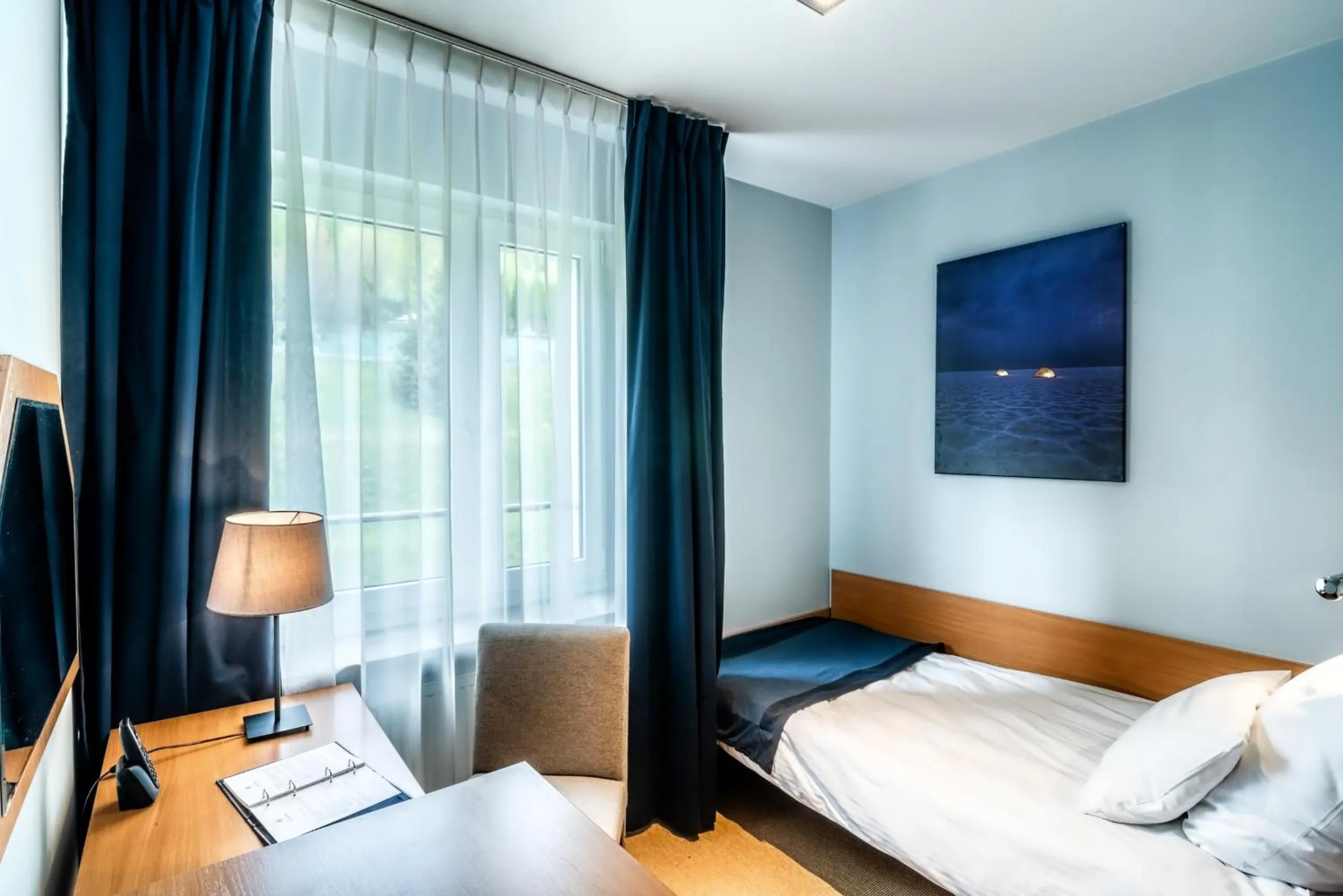 Bed in Hotel Nawigator Szczawnica