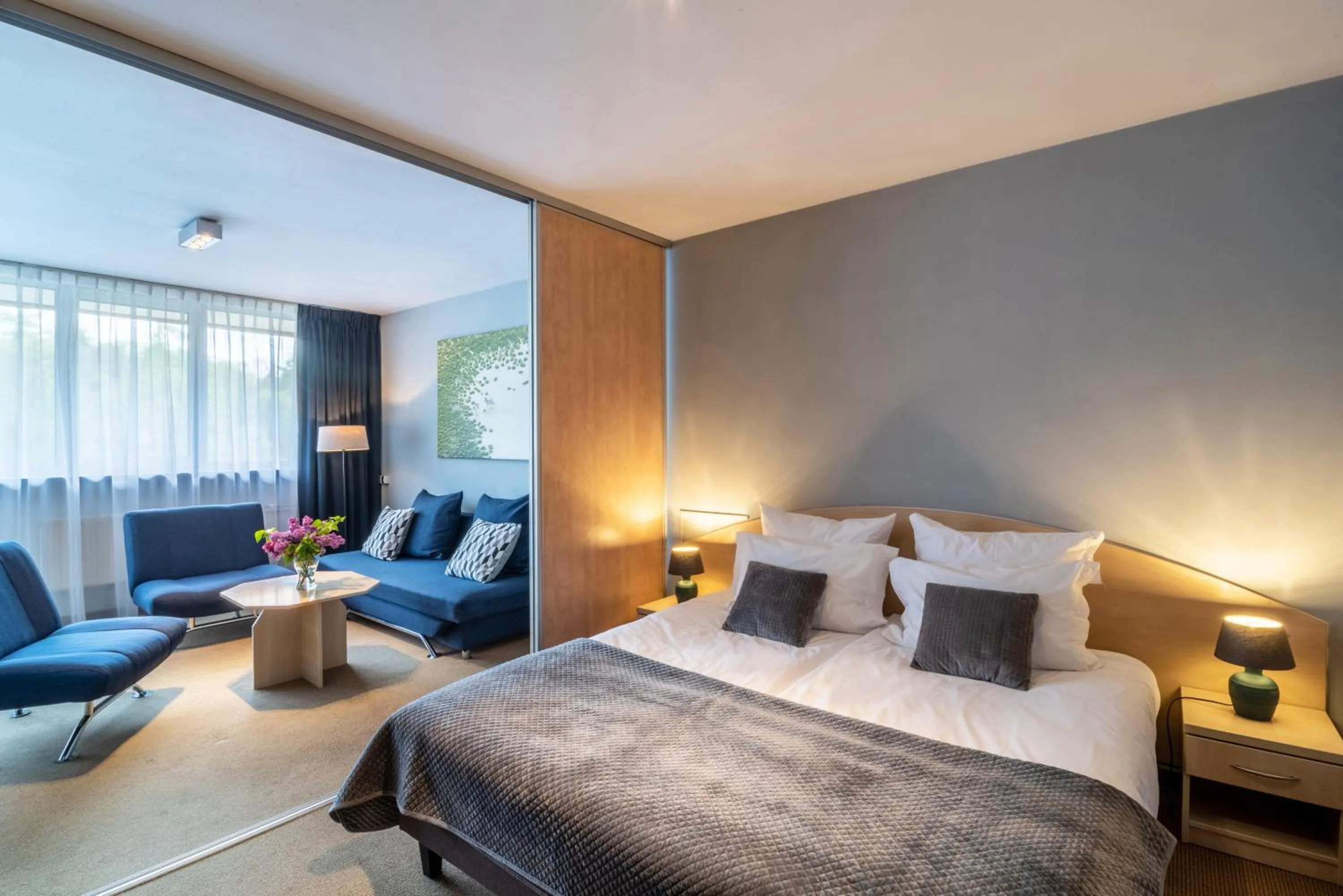 Bed in Hotel Nawigator Szczawnica