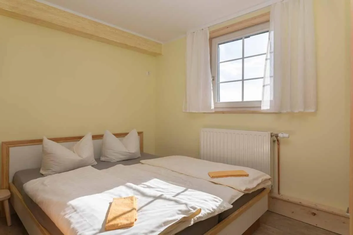 Bedroom, Bed in Hochwaldbaude