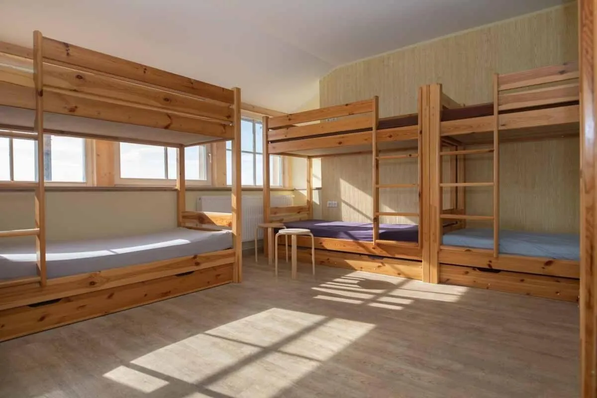 Bedroom, Bed in Hochwaldbaude