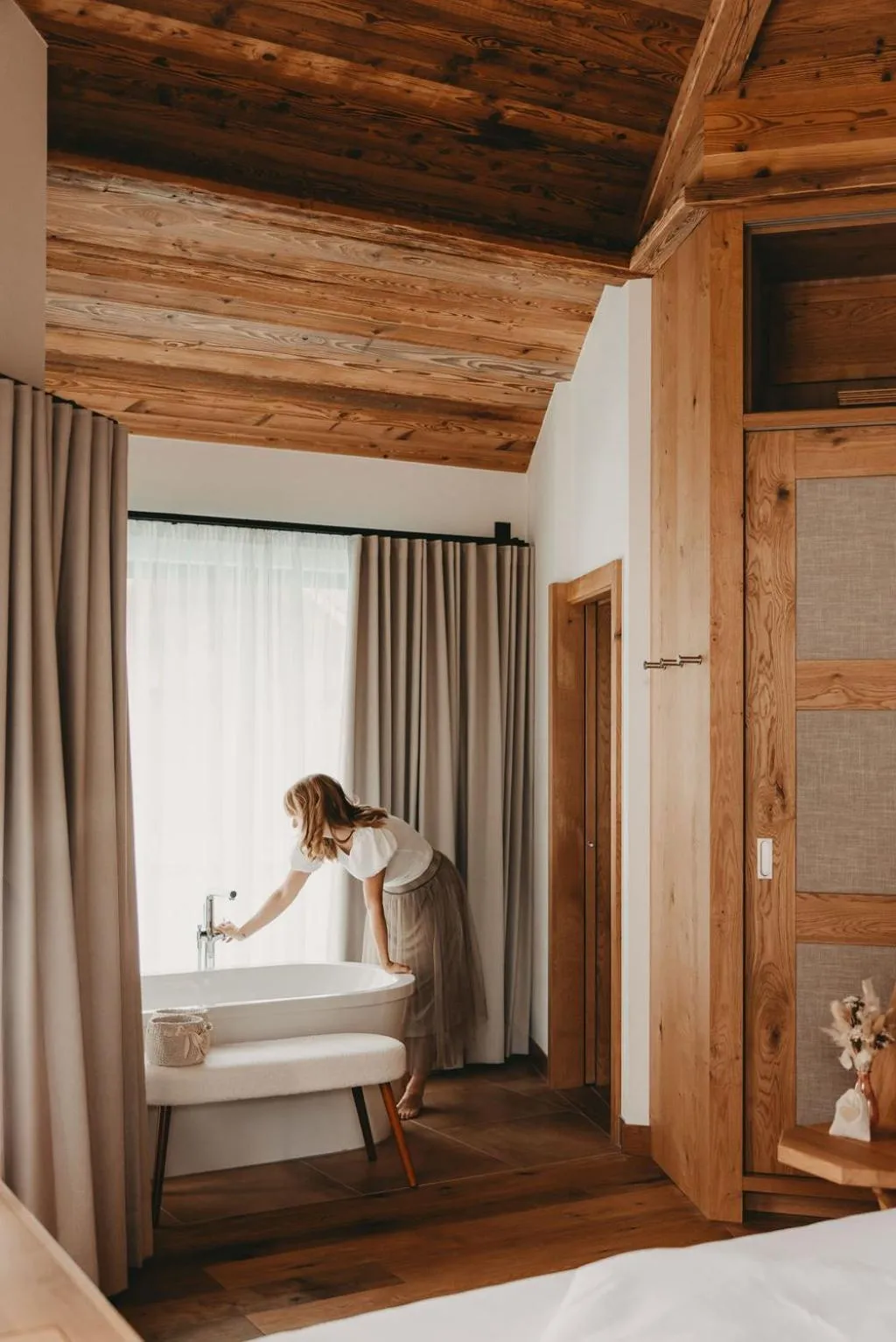 Bath, Bed in Hotel Rosenhof Murau