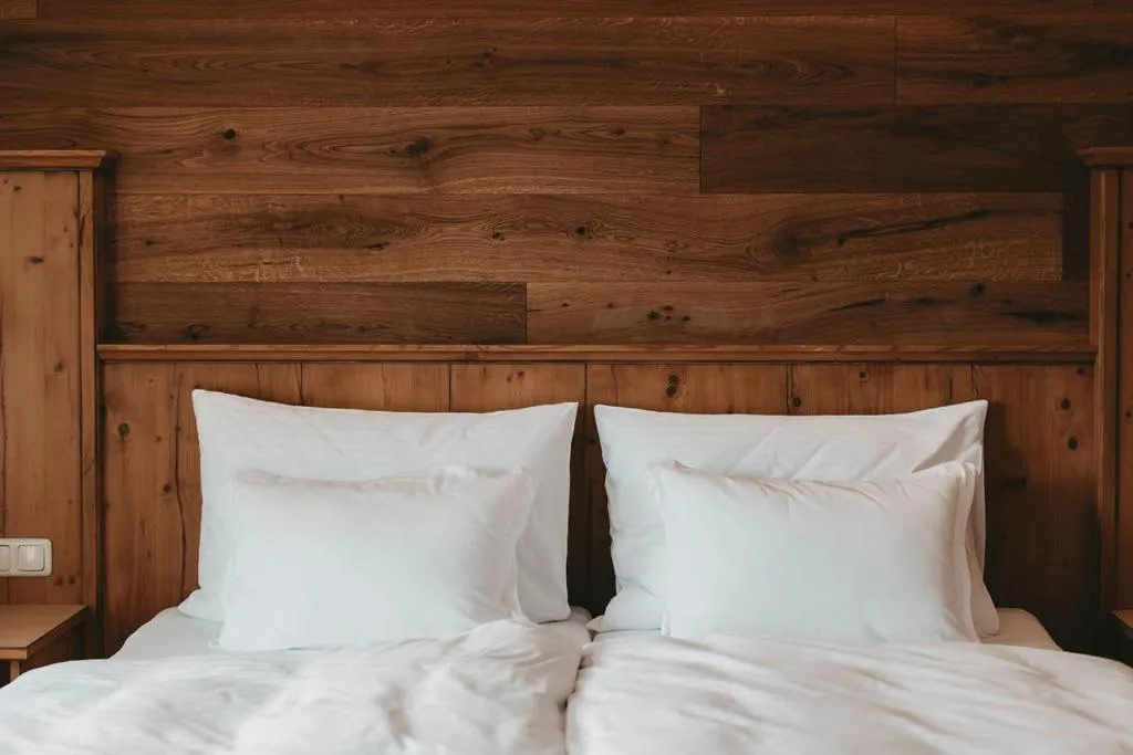 Bed in Hotel Rosenhof Murau