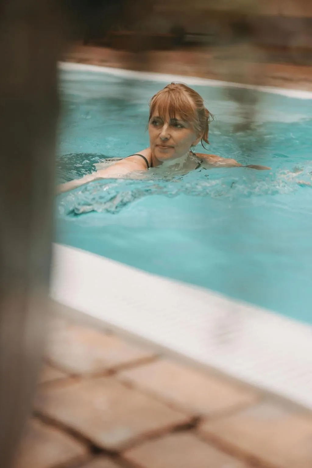 Swimming pool in Hotel Rosenhof Murau