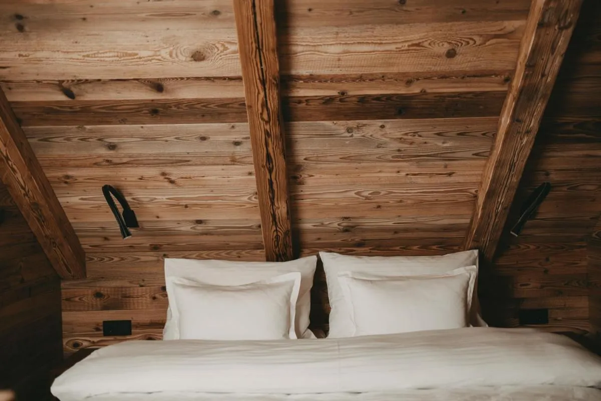 Bed in Hotel Rosenhof Murau