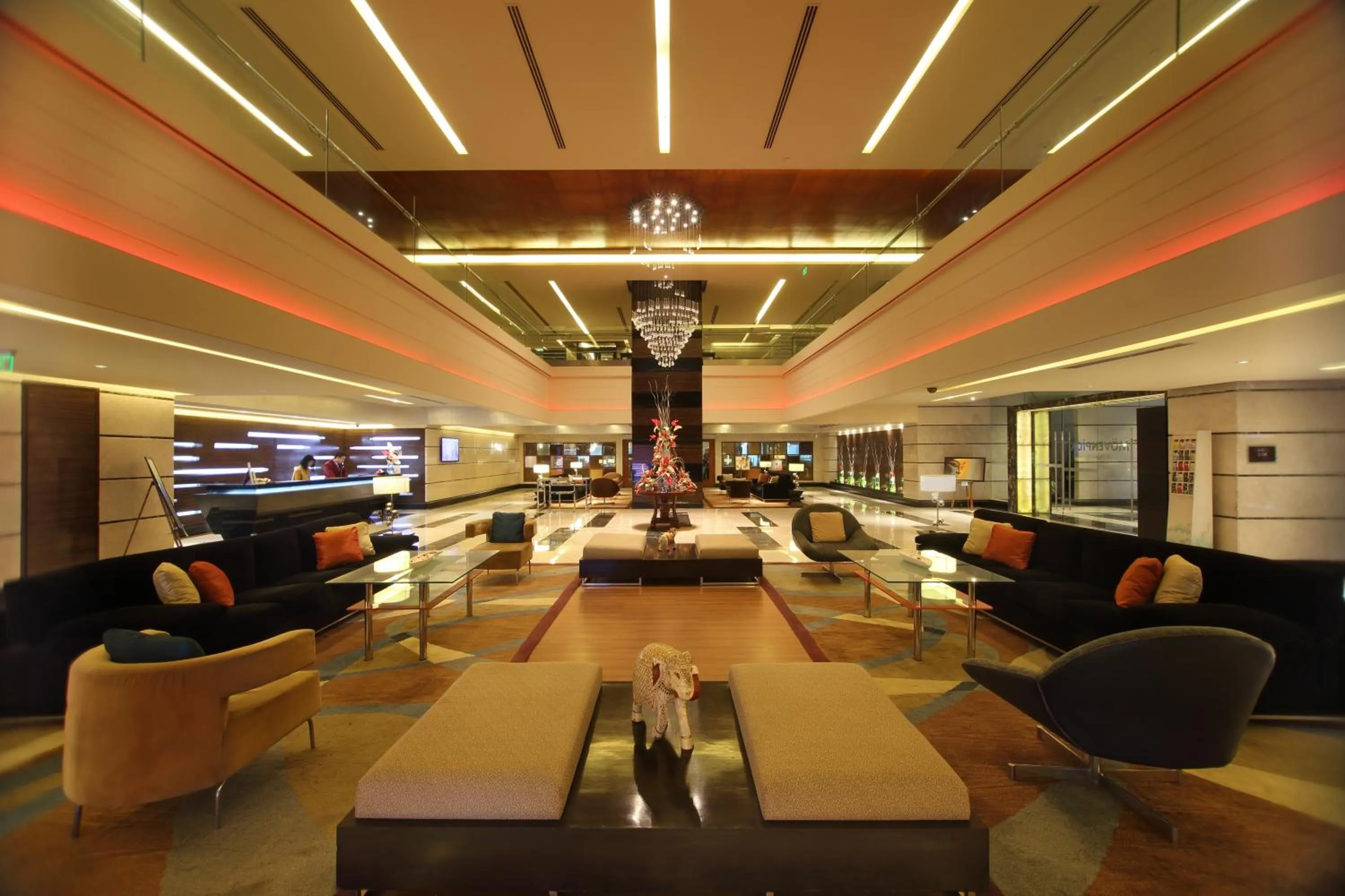 Lobby or reception in Gokulam Grand Hotel & Spa Bangalore