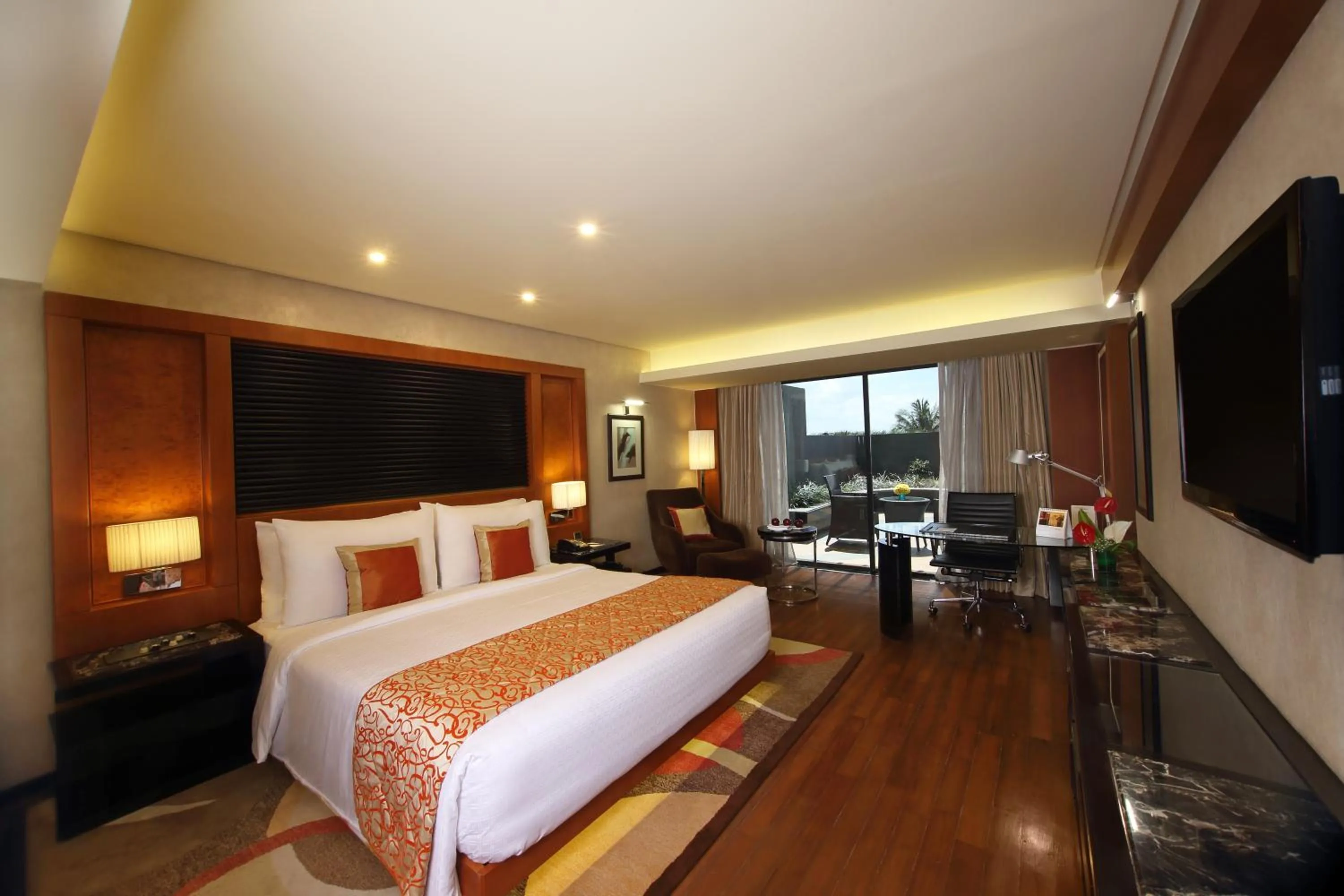 Bed in Gokulam Grand Hotel & Spa Bangalore