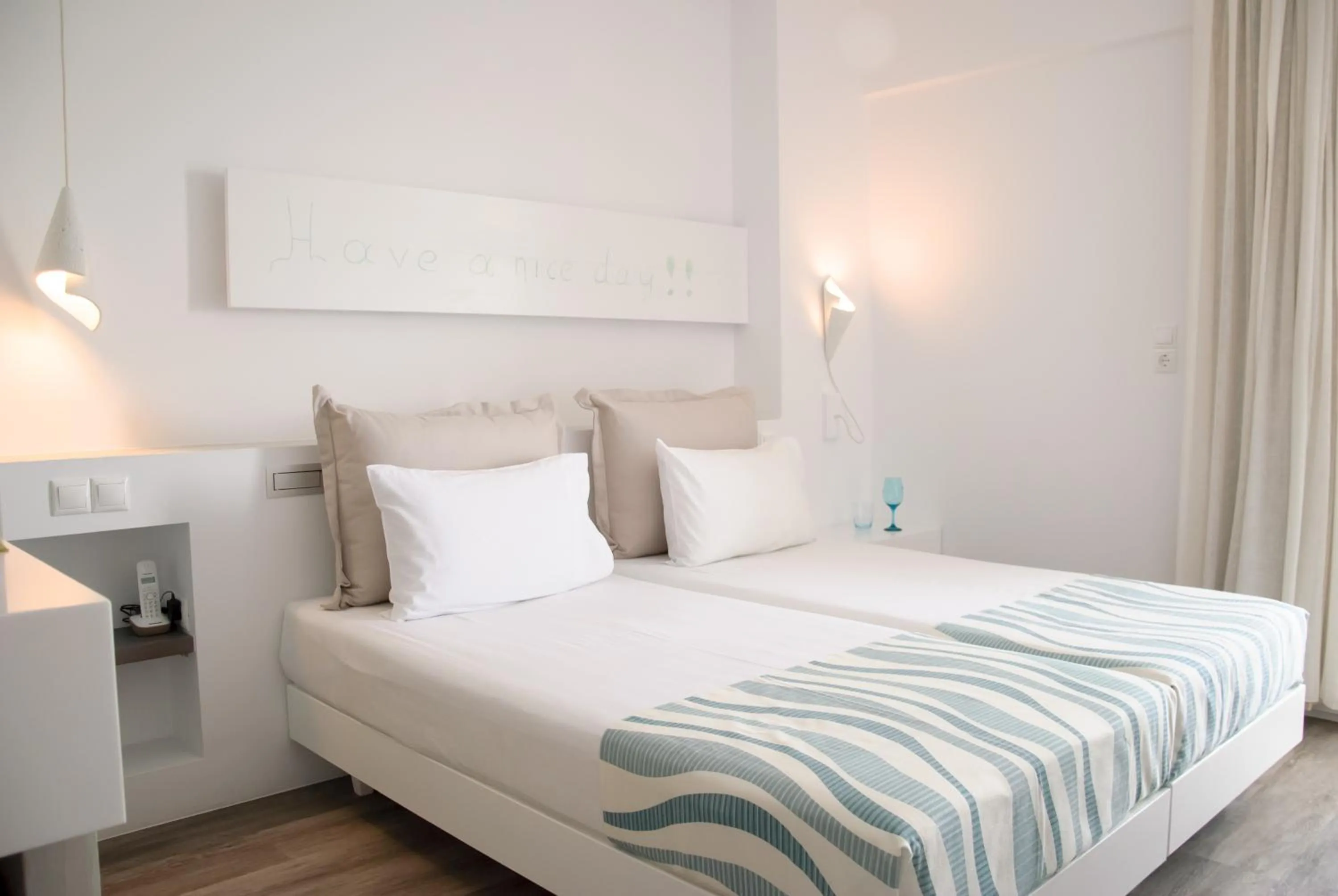 Sea view, Bed in Kouros Seasight Hotel