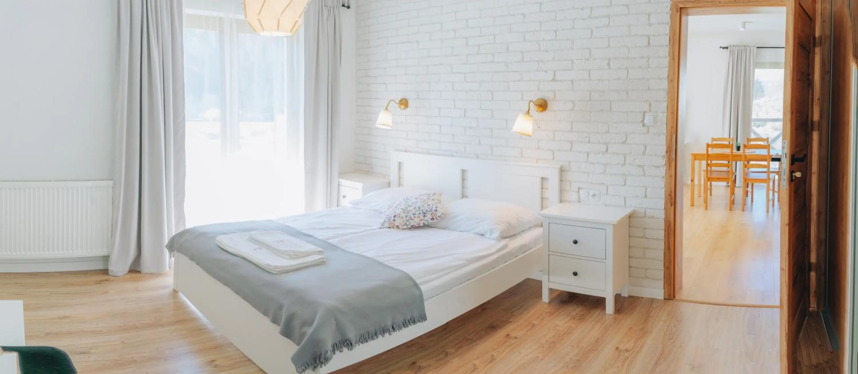 Photo of the whole room, Bed in Willa Malinka Wisła