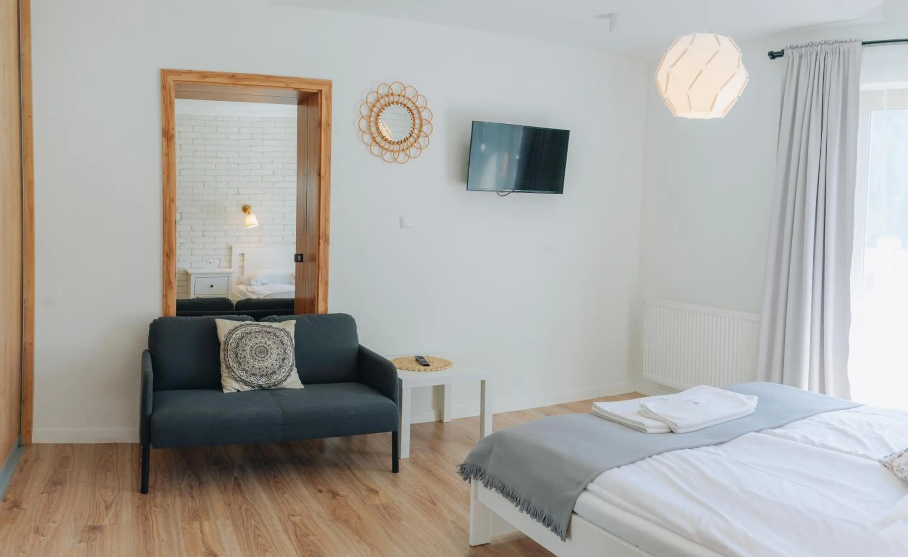 Photo of the whole room, Bed in Willa Malinka Wisła