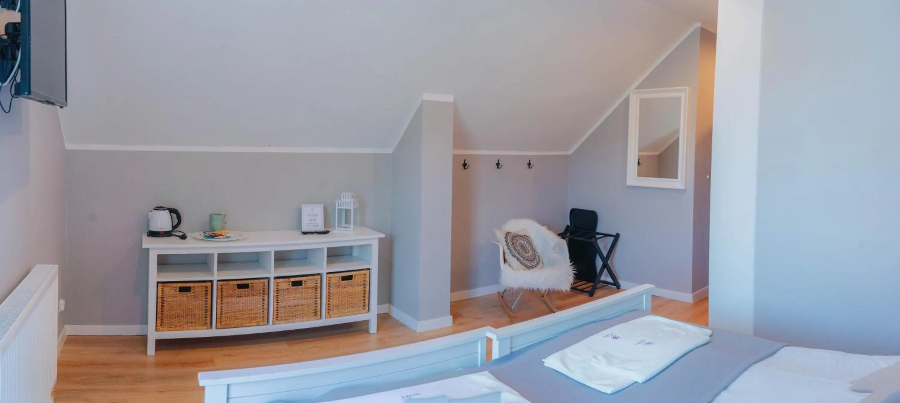 Photo of the whole room, Bed in Willa Malinka Wisła