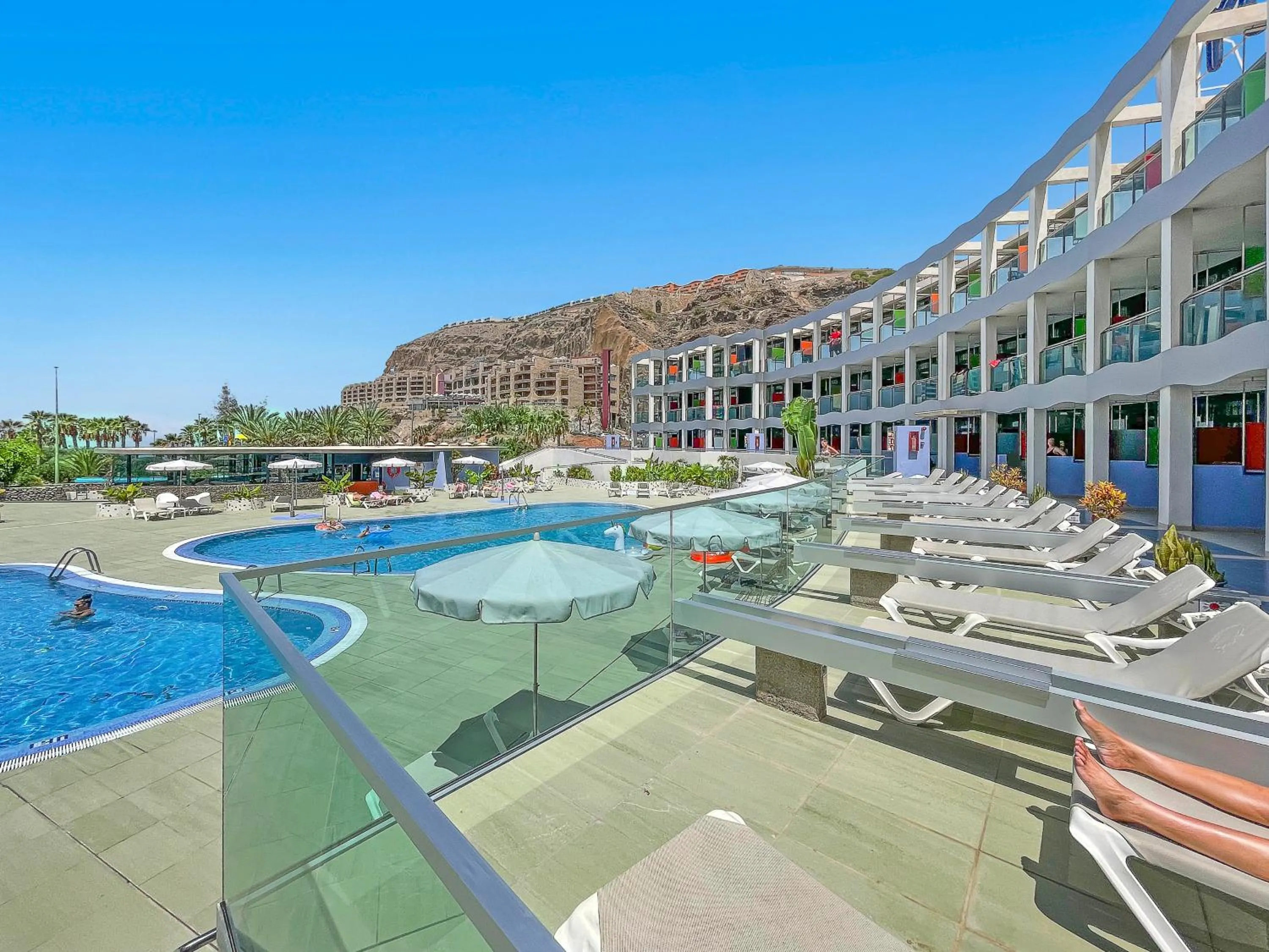 Pool view in Gran Amadores