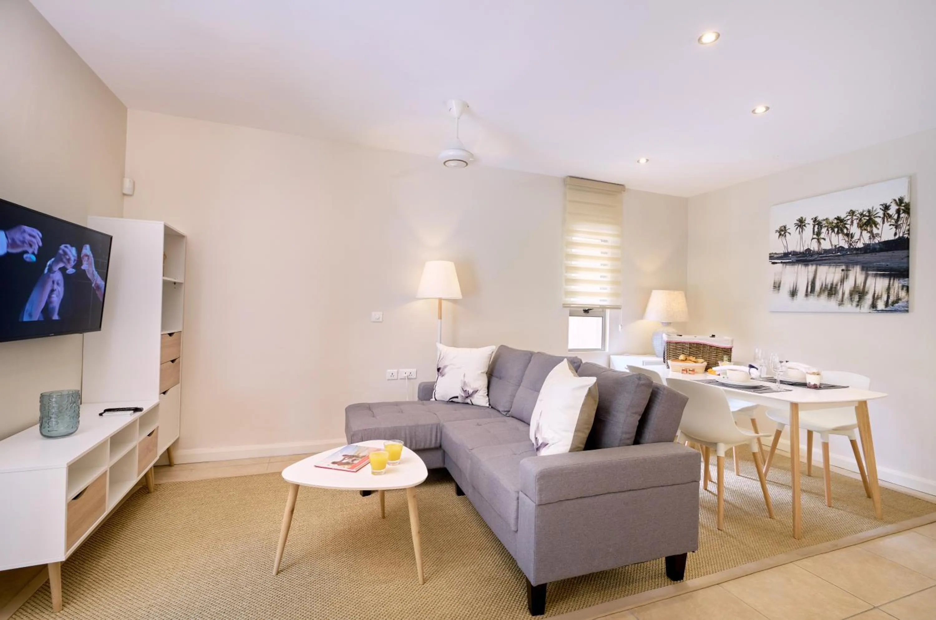 Living room in Bon Azur Beachfront Suites & Penthouses by LOV Mauritius