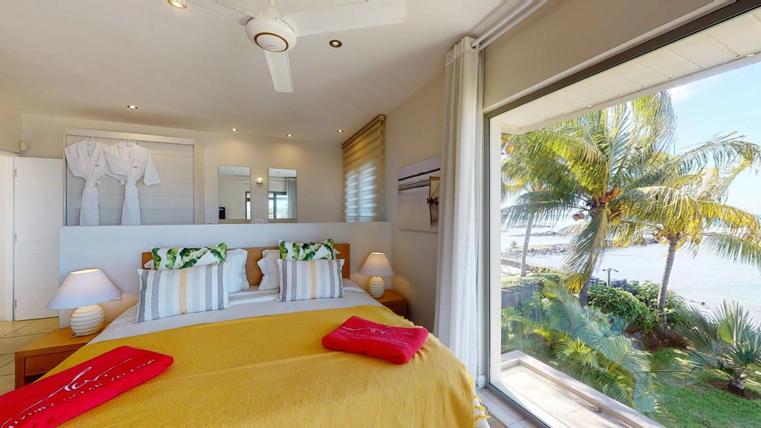 Bedroom, Bed in Bon Azur Beachfront Suites & Penthouses by LOV Mauritius