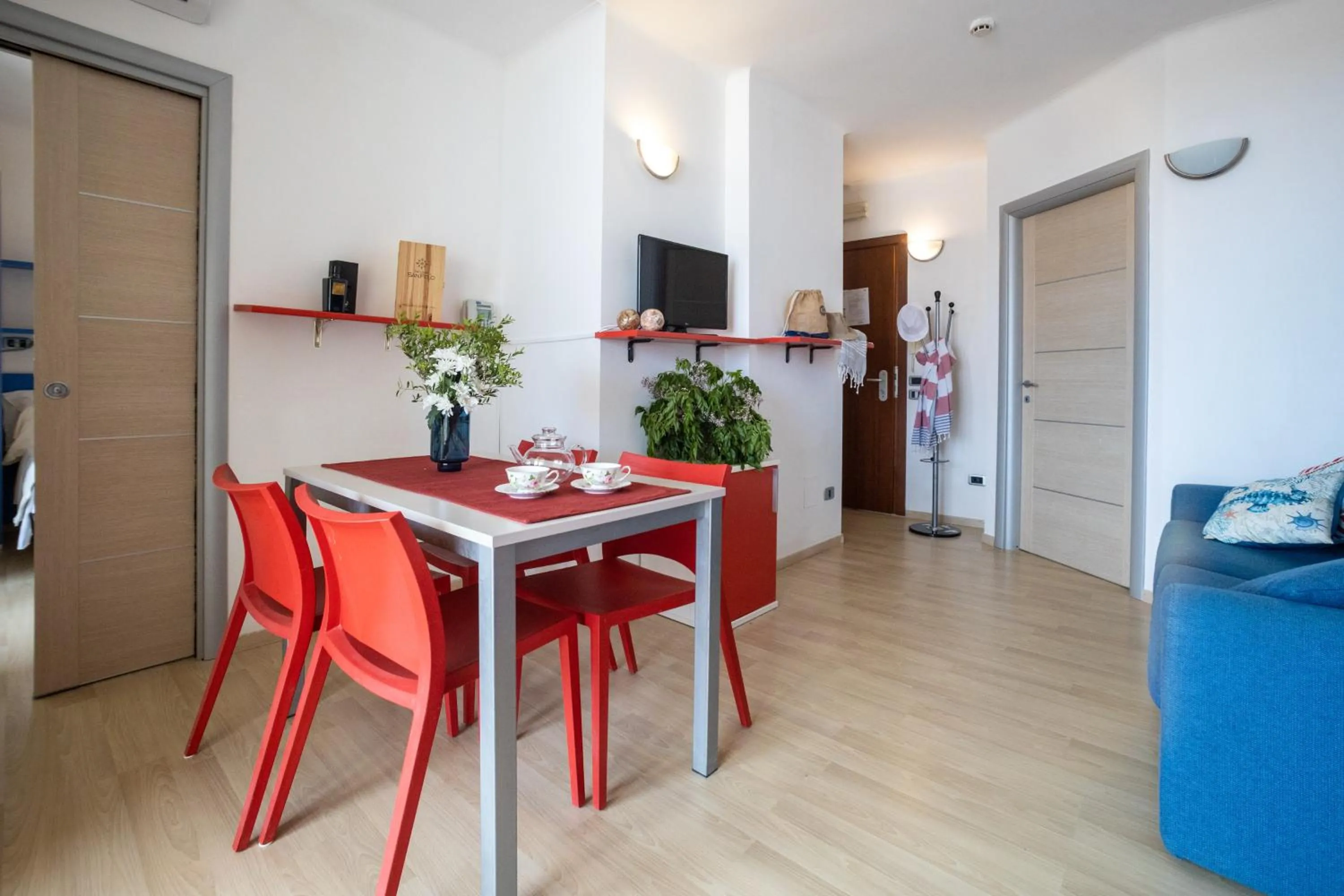 Dining area in Residence Mediterraneo