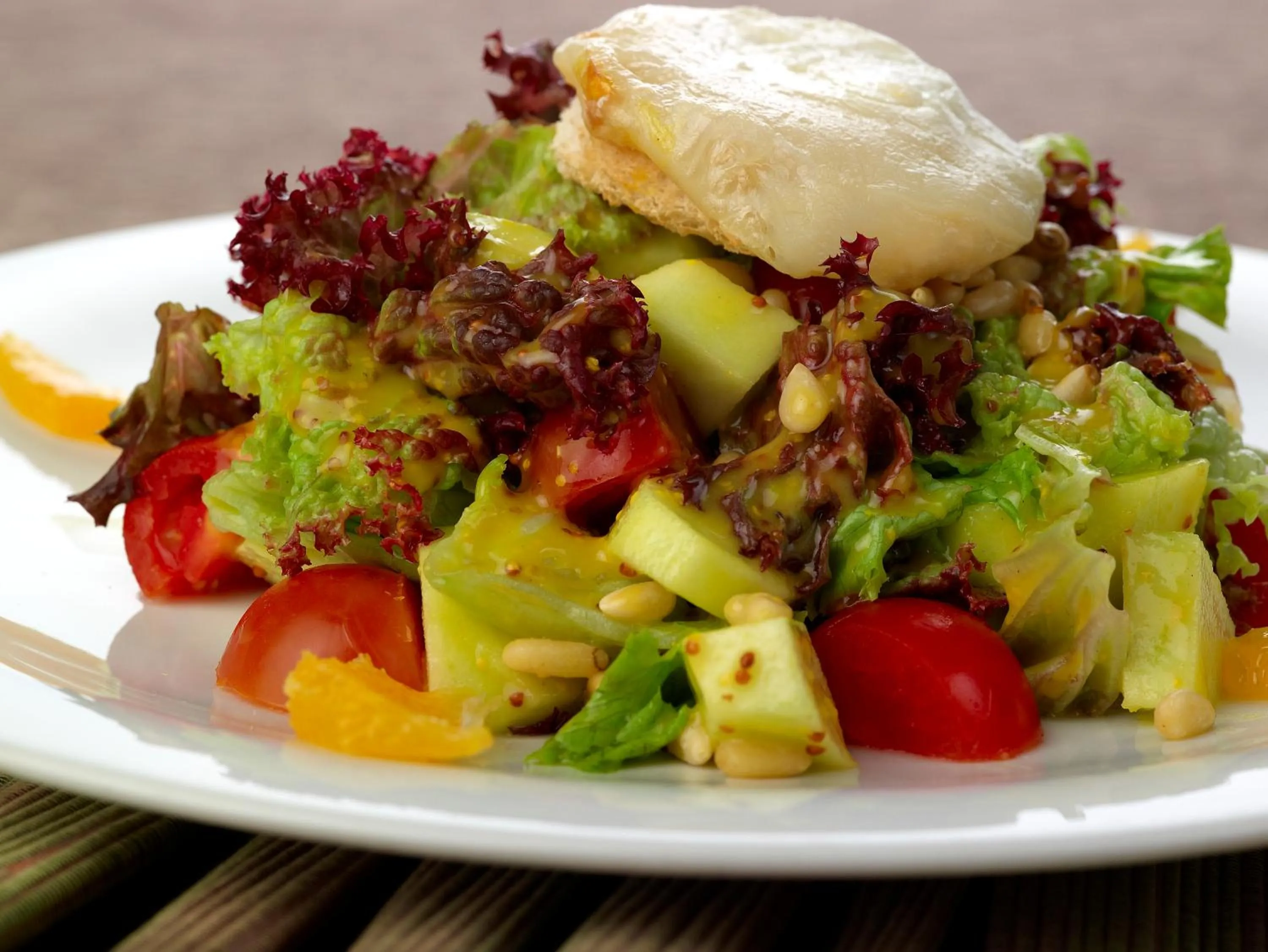 Food in El Greco Hotel