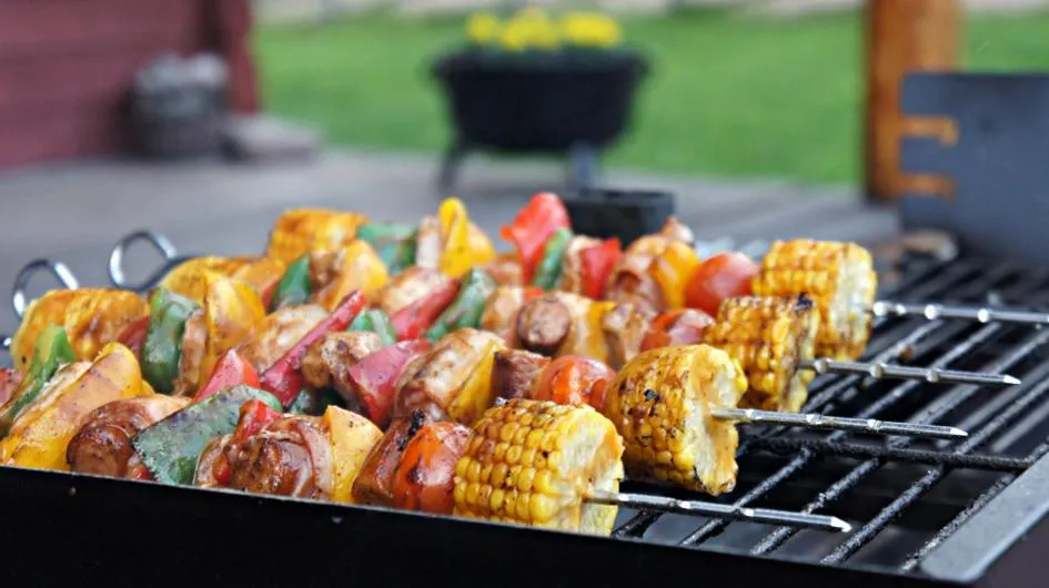 BBQ facilities in Mannflogården Bed & Breakfast , Sälenfjällen
