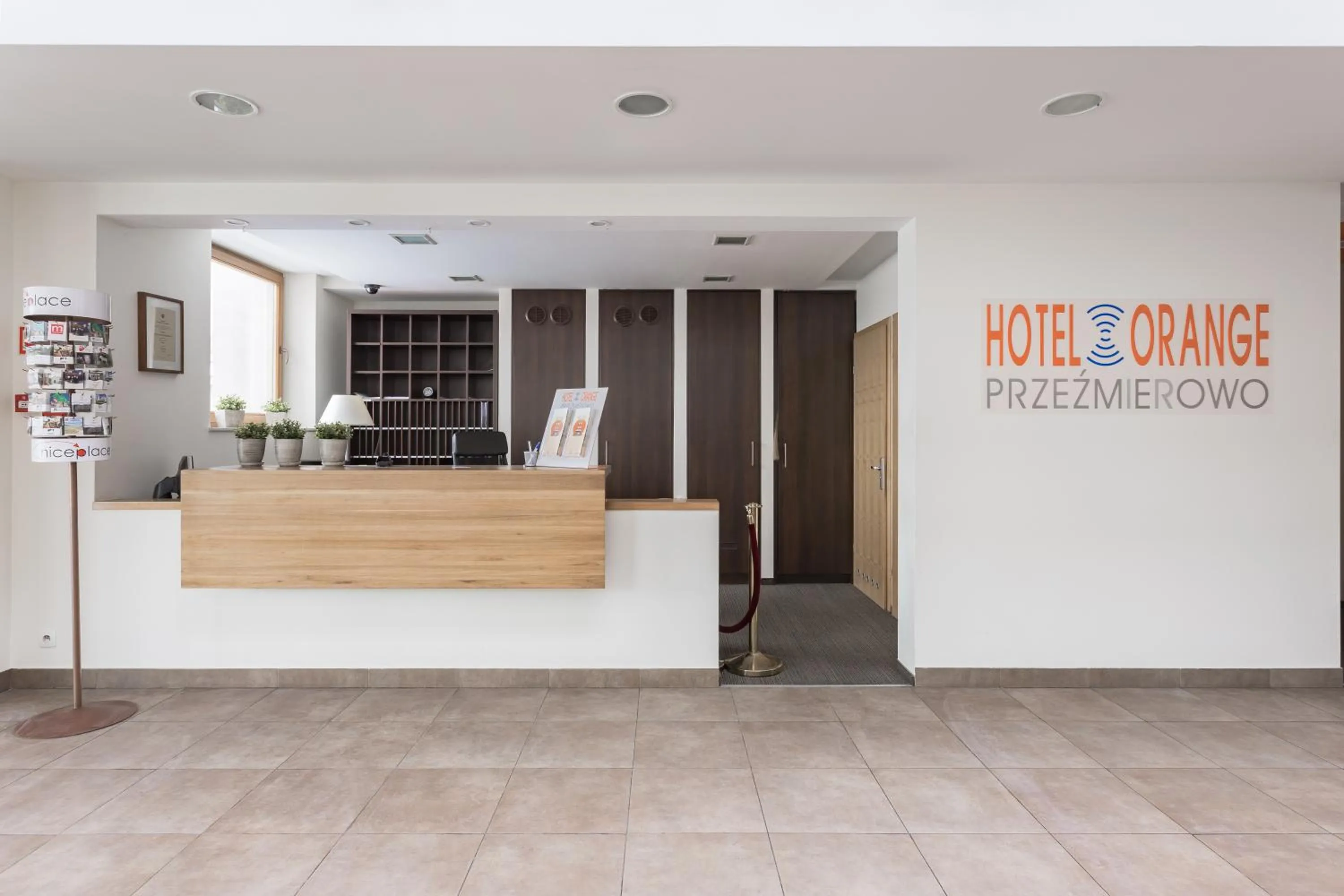 Lobby or reception in Hotel Orange Przeźmierowo