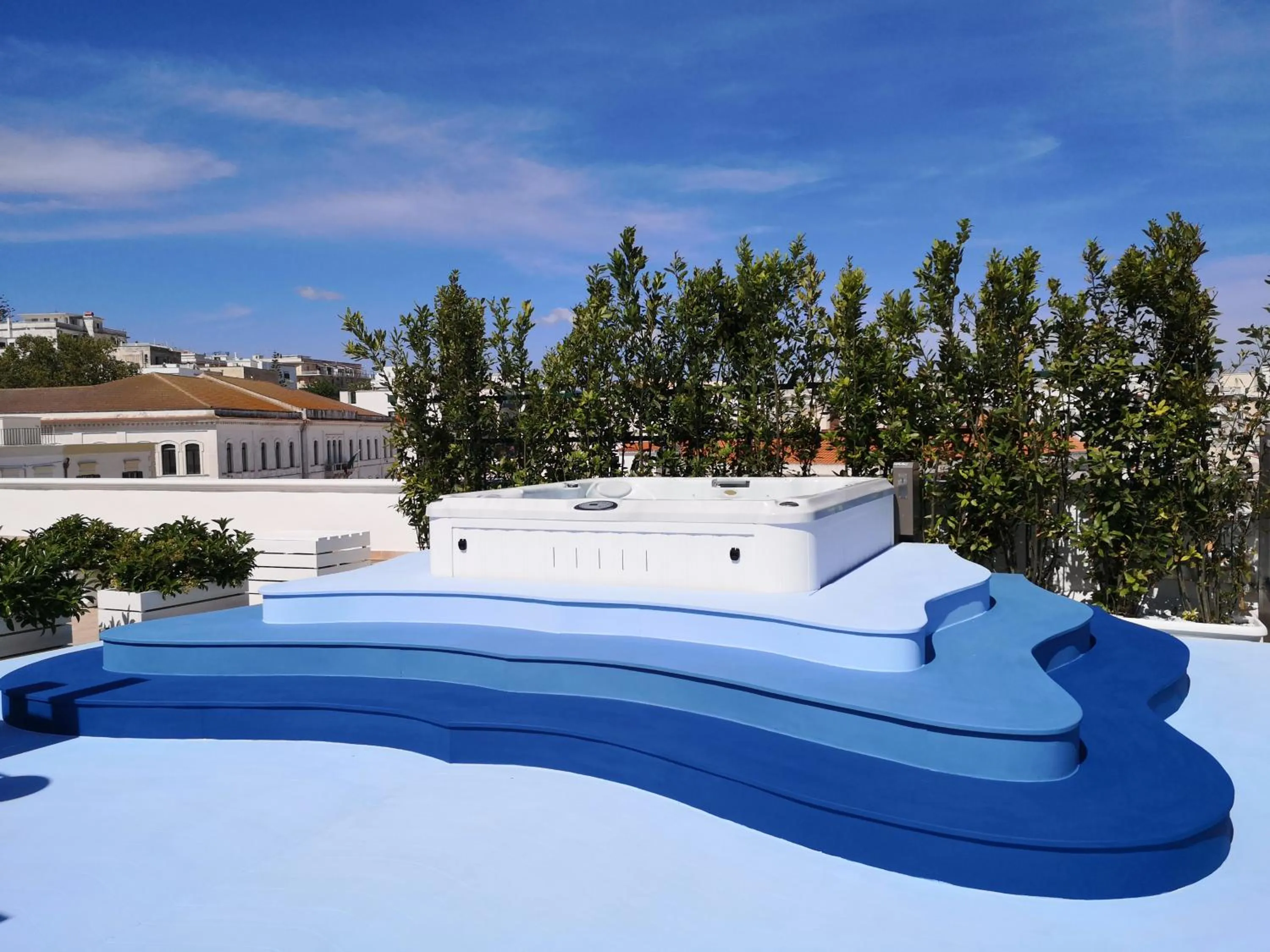 Hot Tub in Relais La Pretura