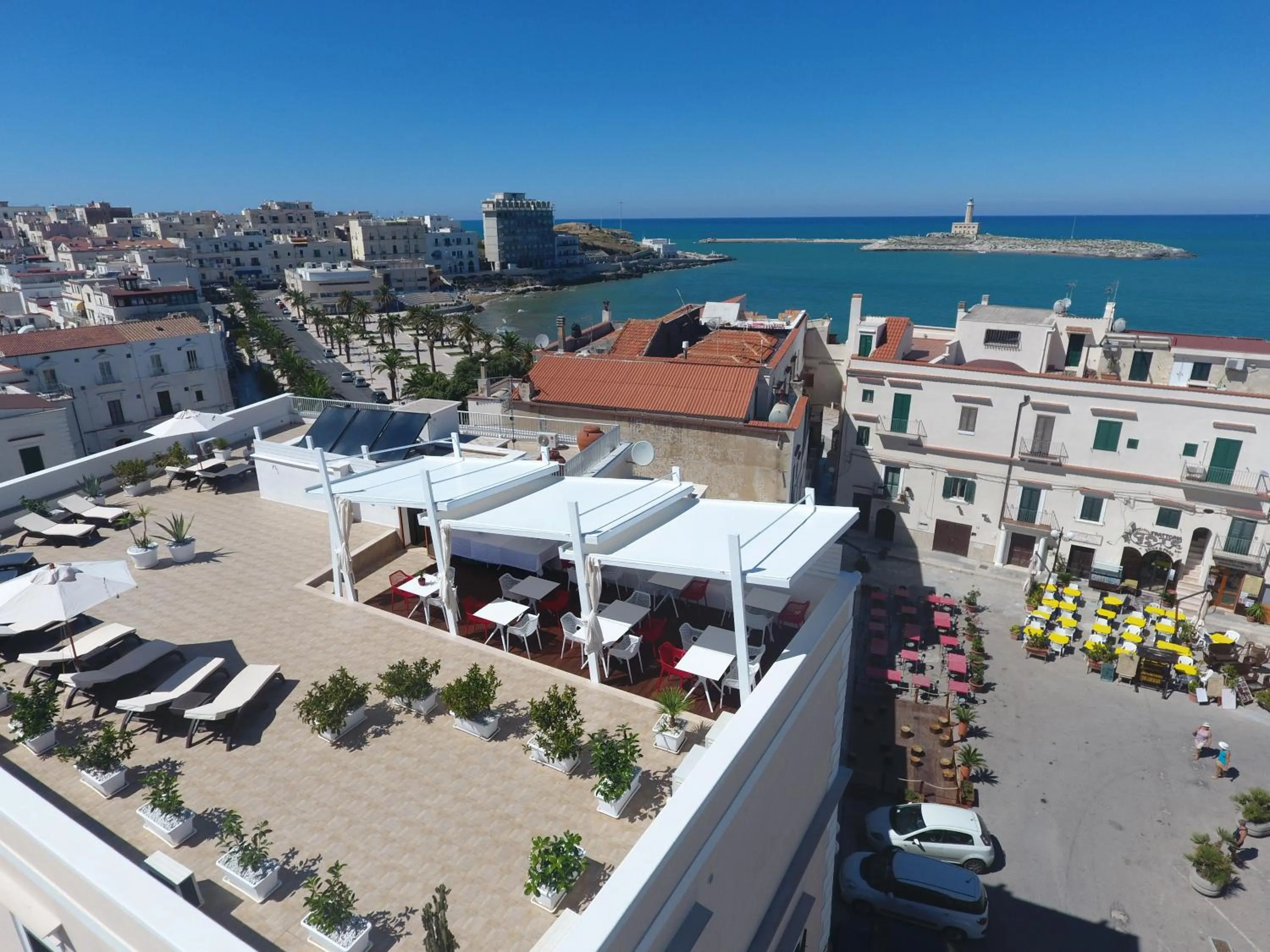 Bird's eye view in Relais La Pretura