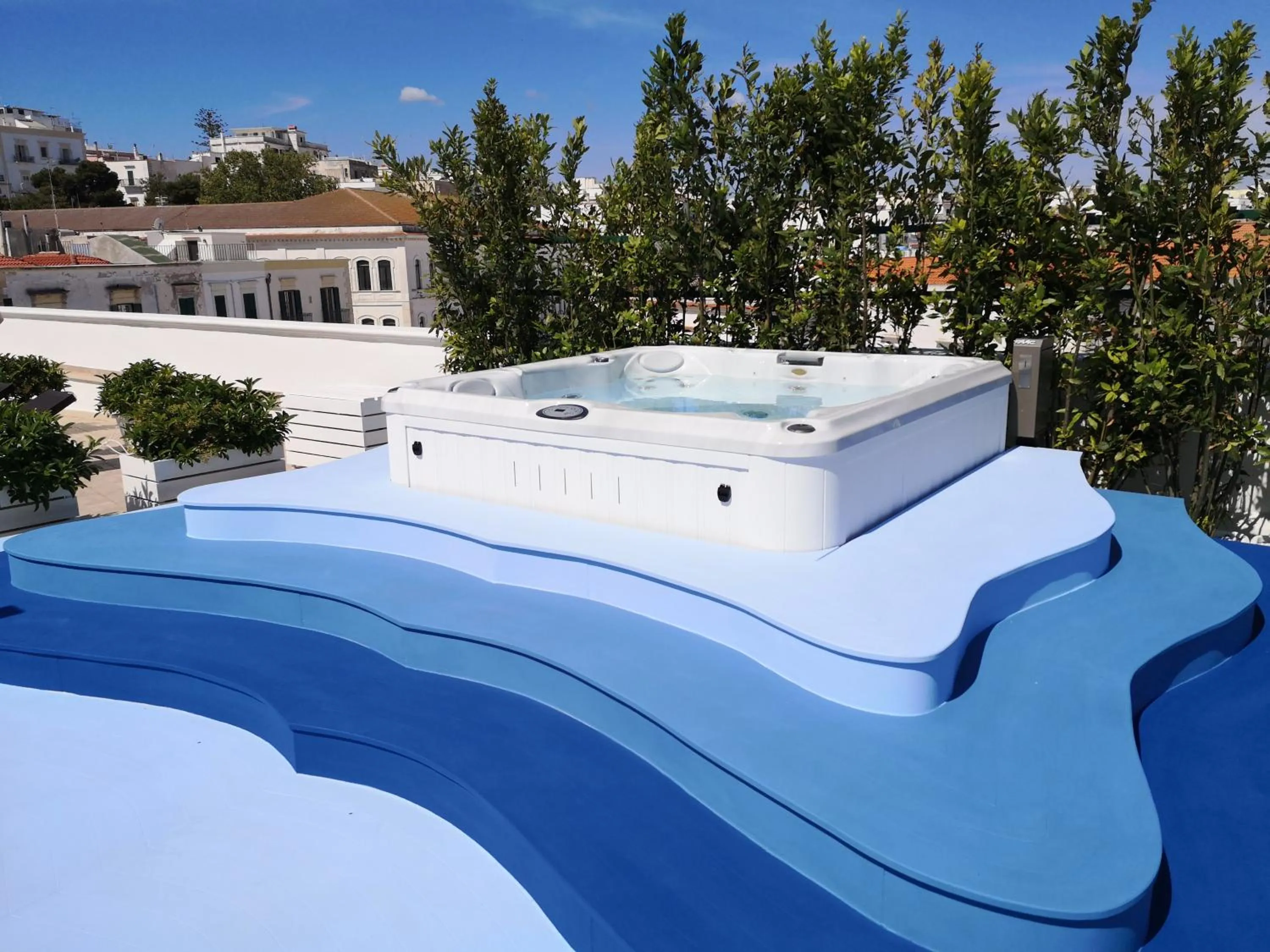 Hot Tub in Relais La Pretura