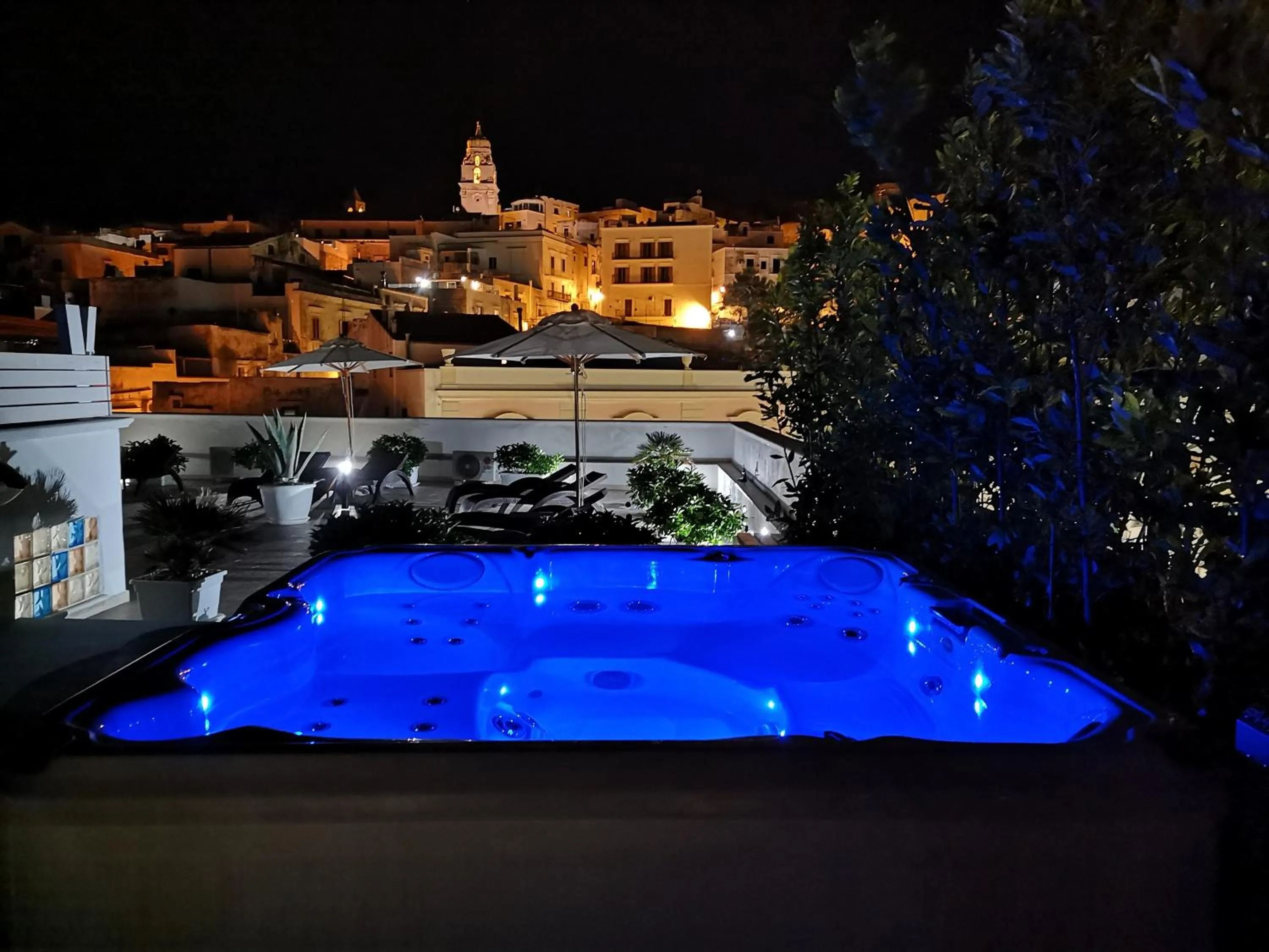 Hot Tub in Relais La Pretura