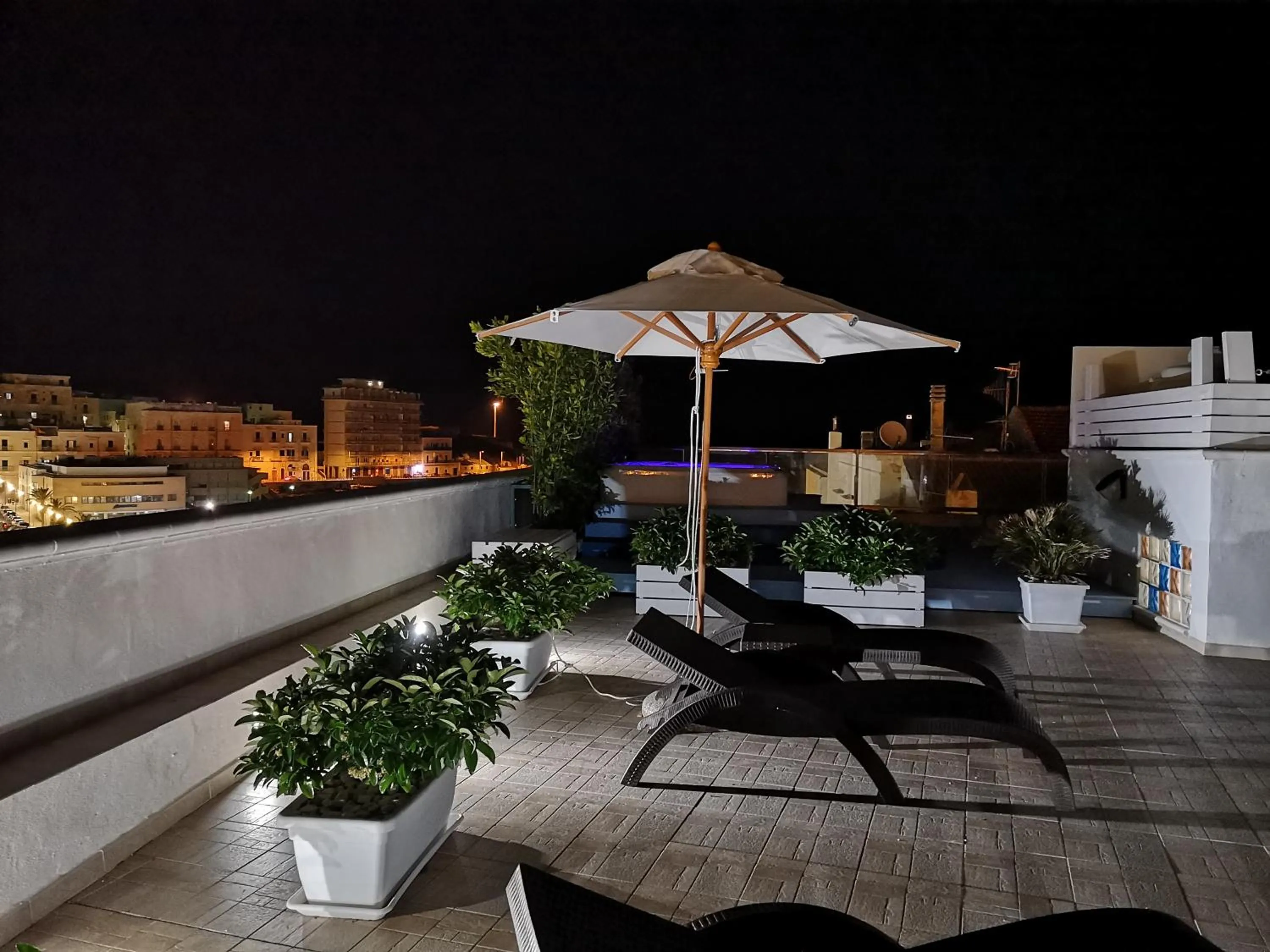 Hot Tub in Relais La Pretura