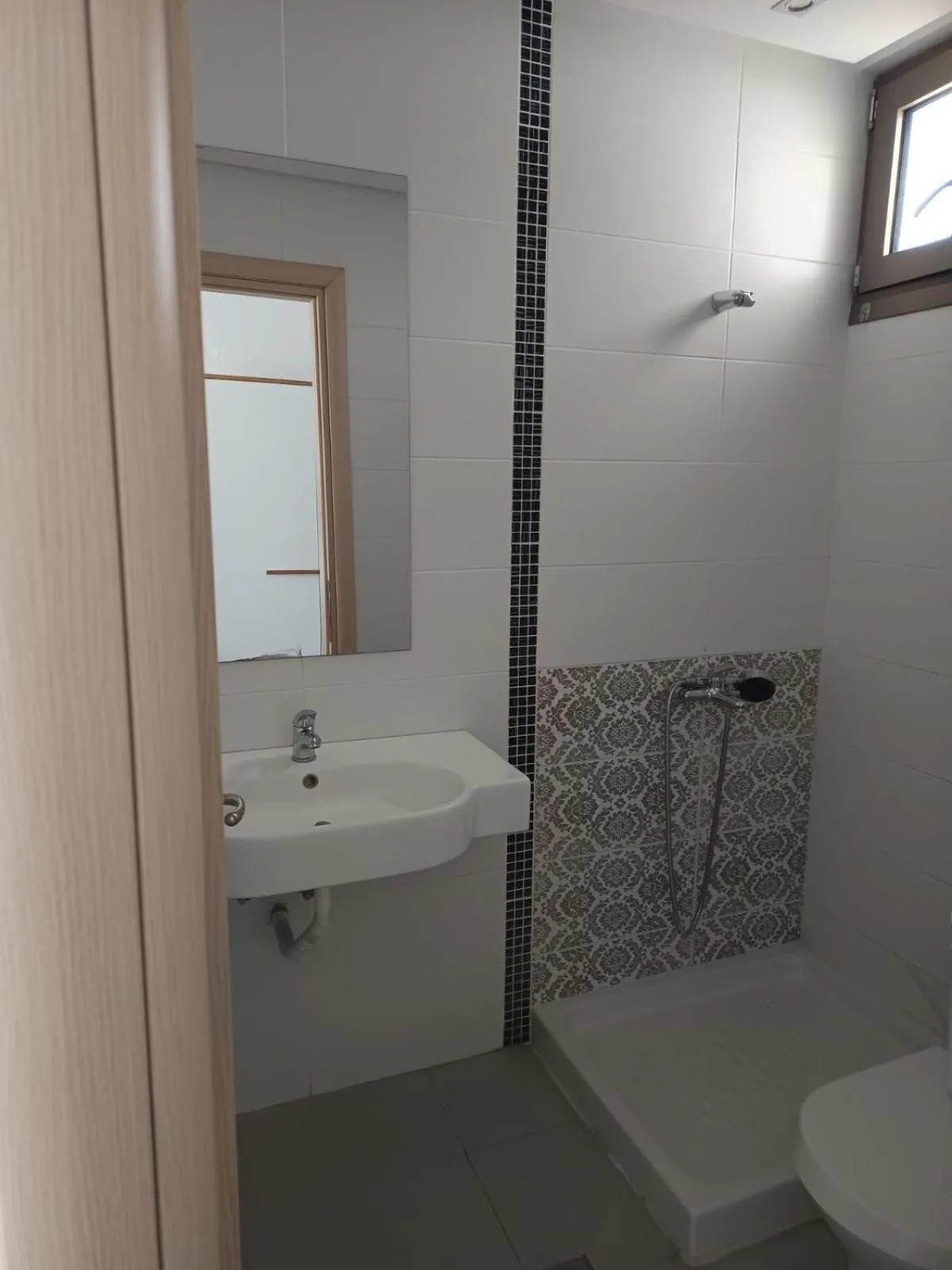 Bathroom in Stavros Beach Hotel