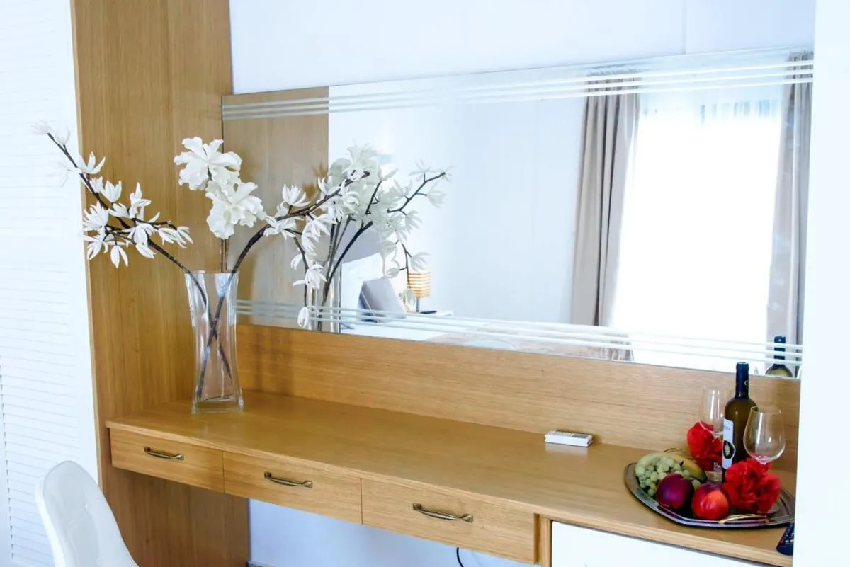 Decorative detail in Stavros Beach Hotel