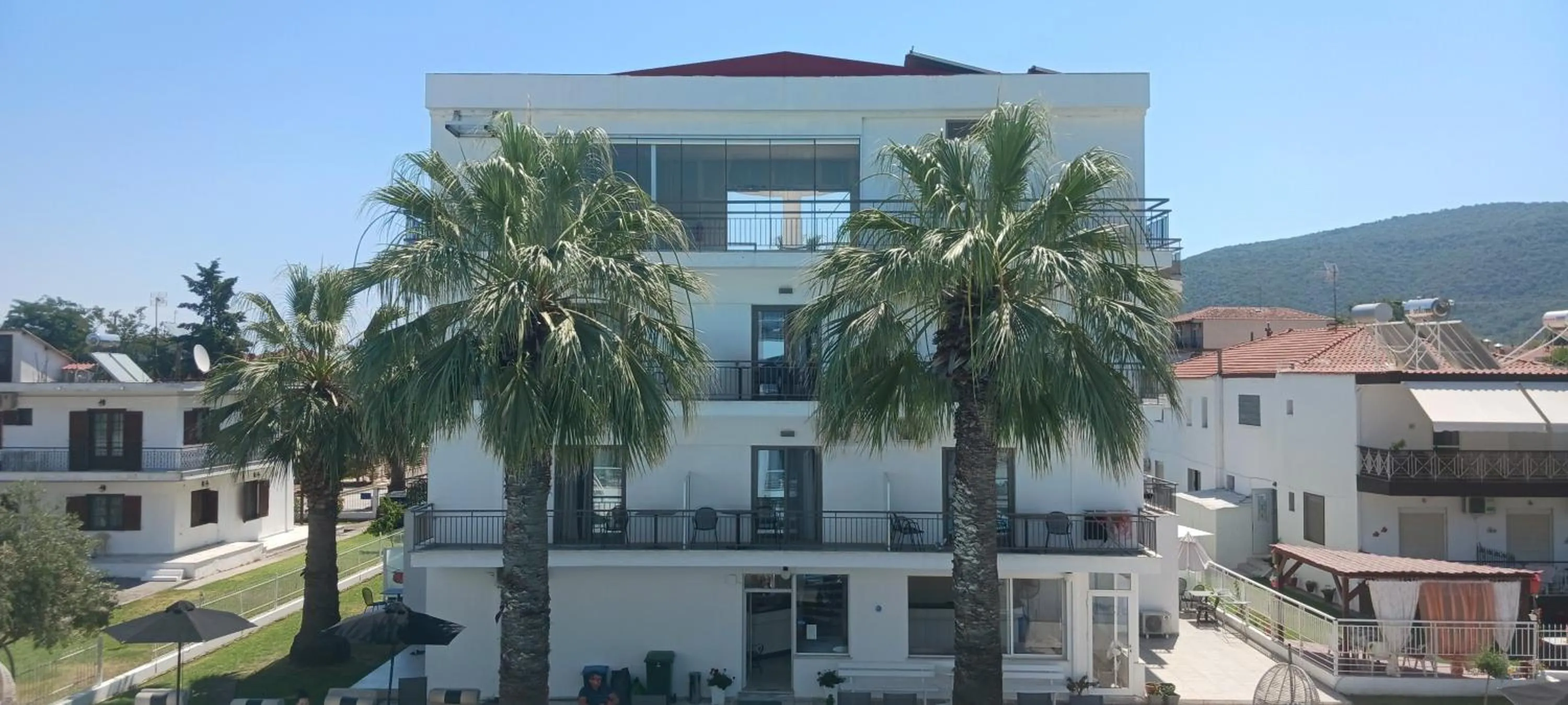 Property building in Stavros Beach Hotel