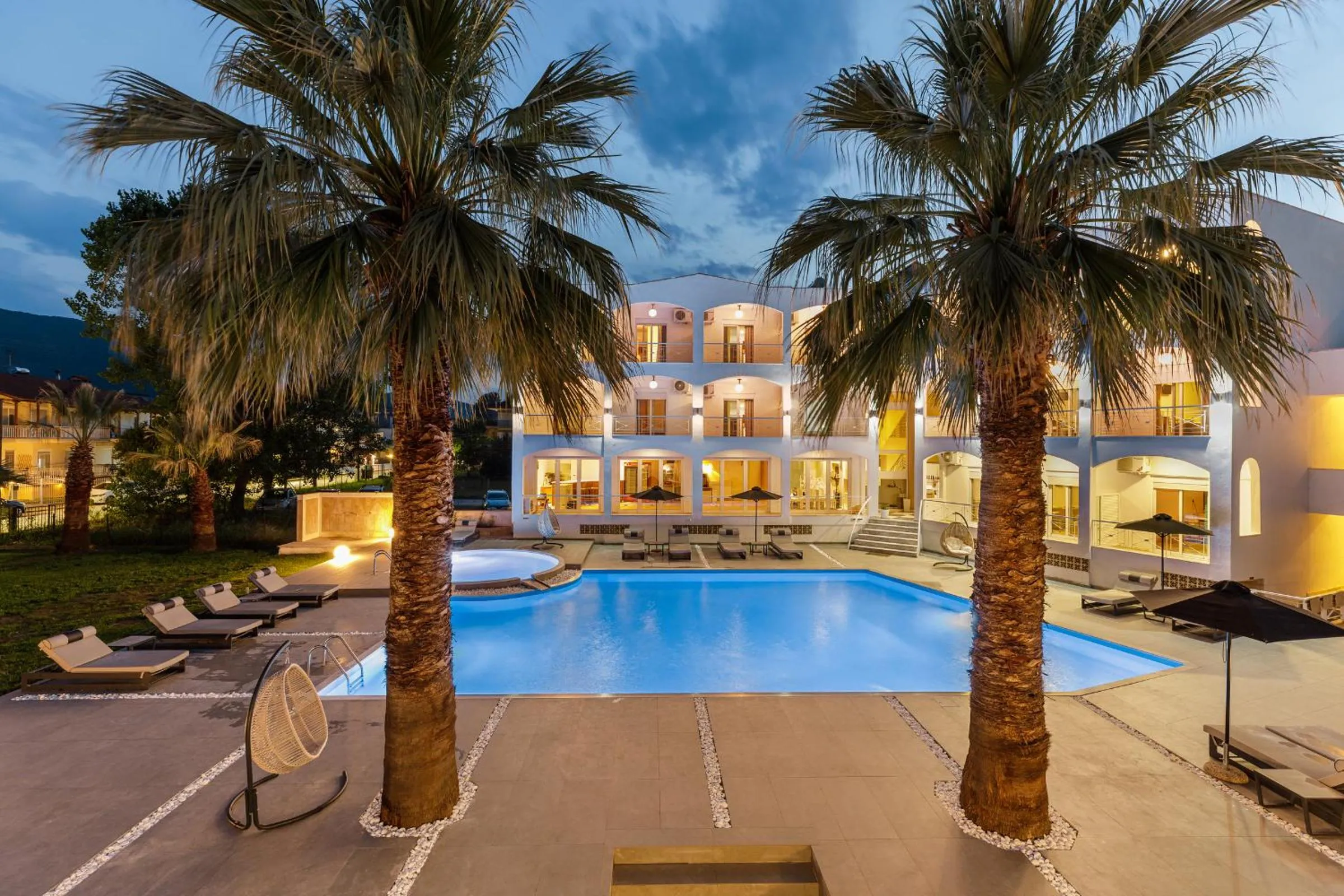 Property building in Stavros Beach Hotel