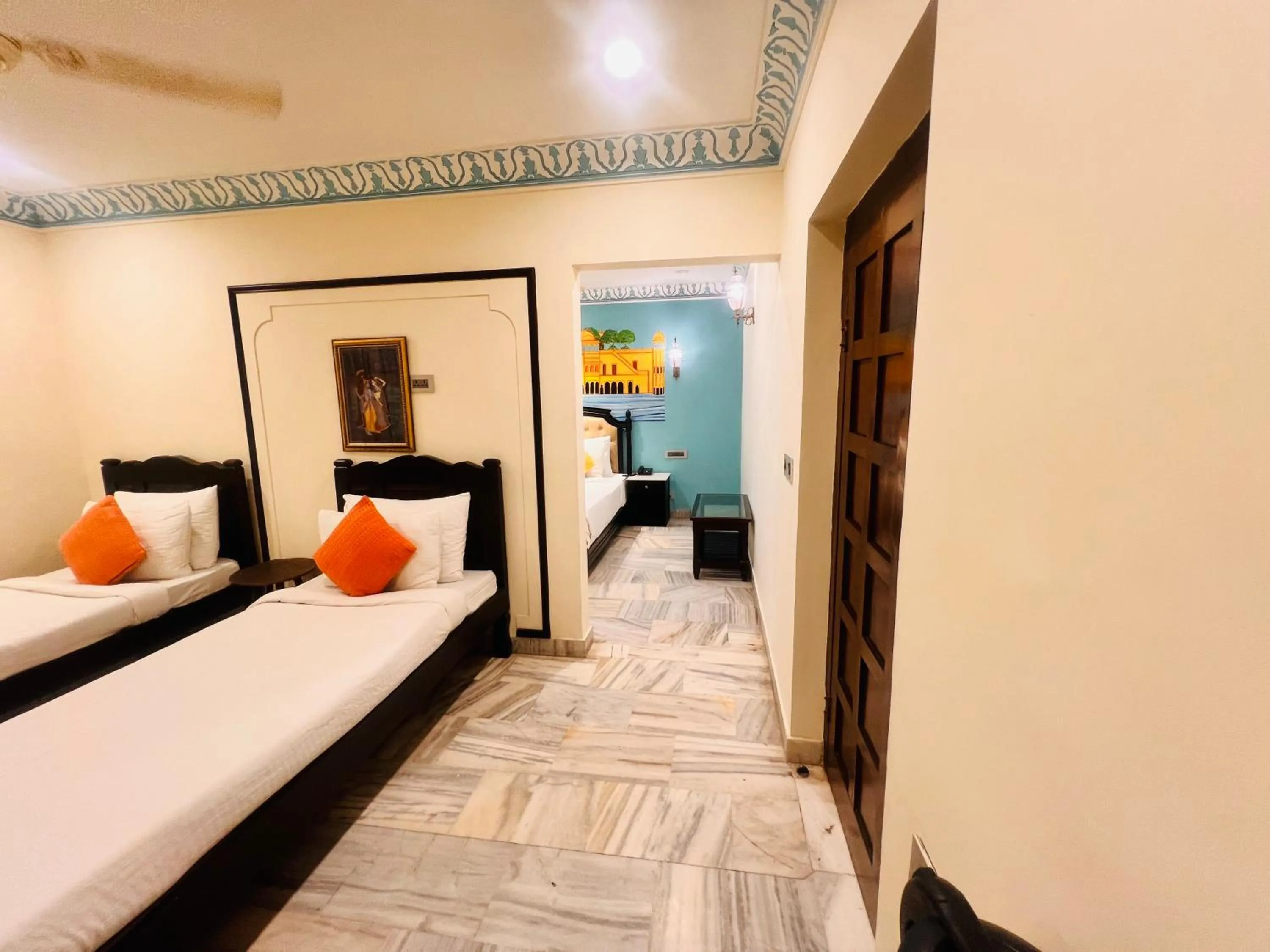 Bedroom, Bed in Laxmi Palace Heritage Boutique Hotel