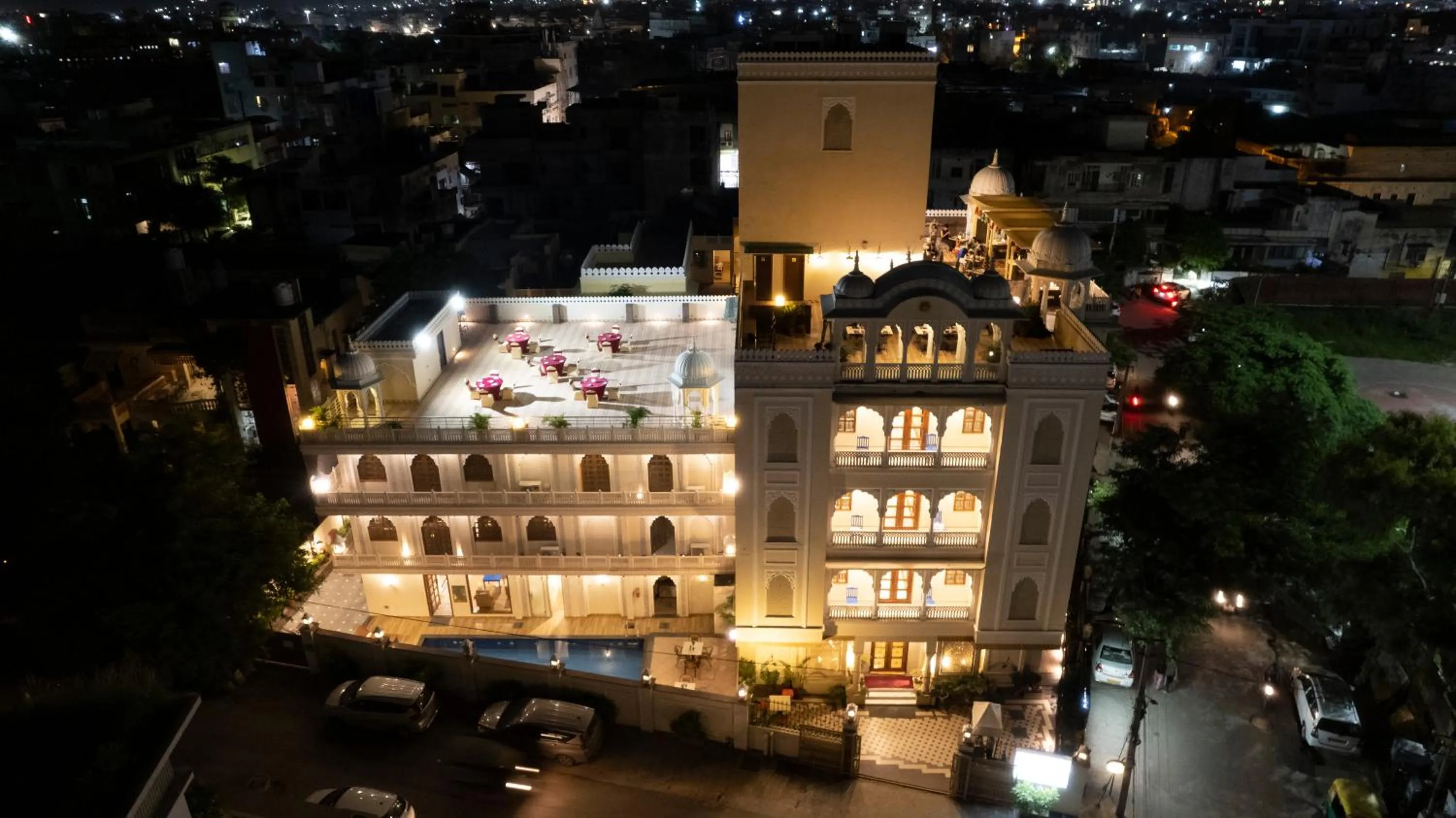 Property building in Laxmi Palace Heritage Boutique Hotel