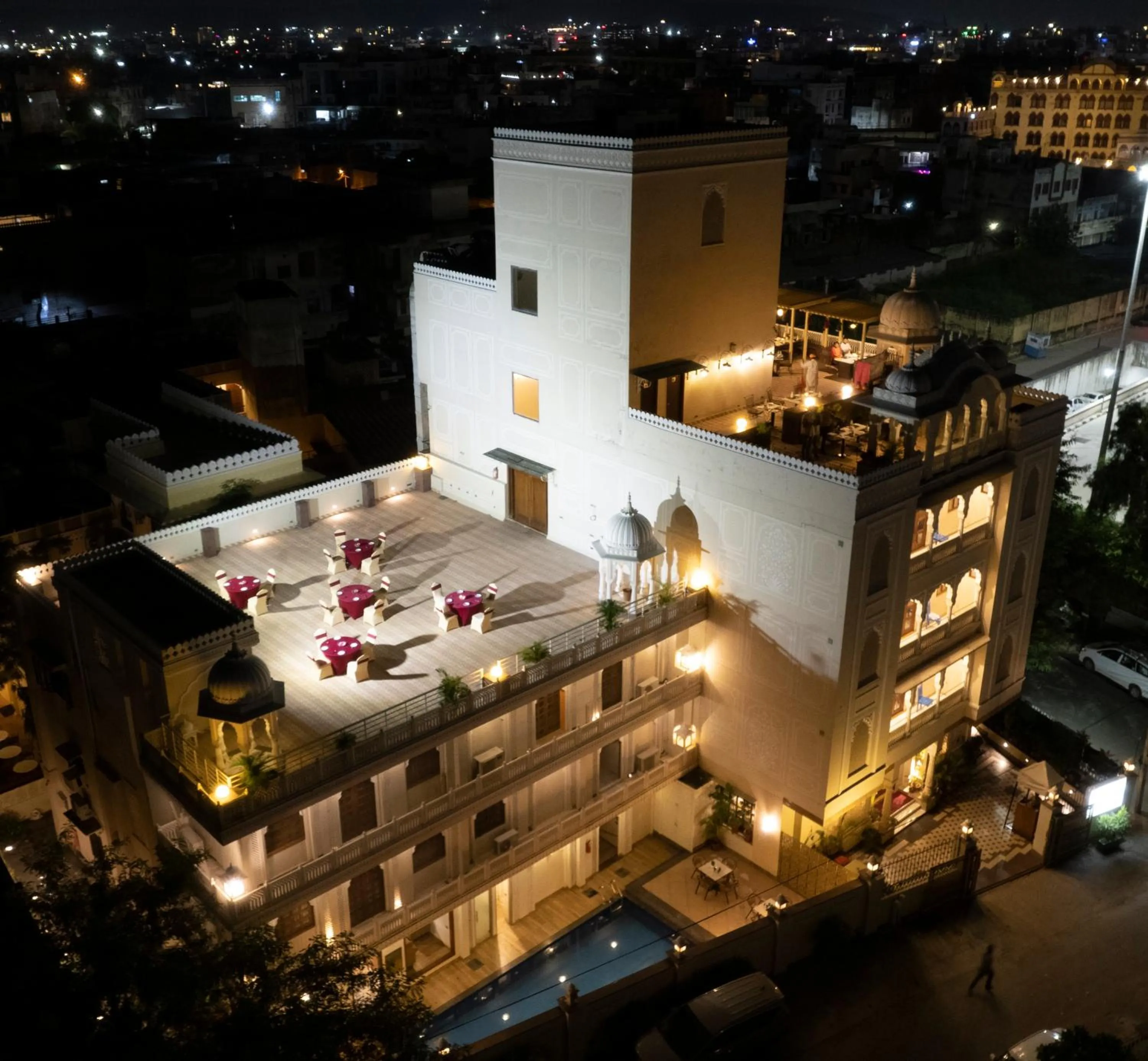 Property building in Laxmi Palace Heritage Boutique Hotel