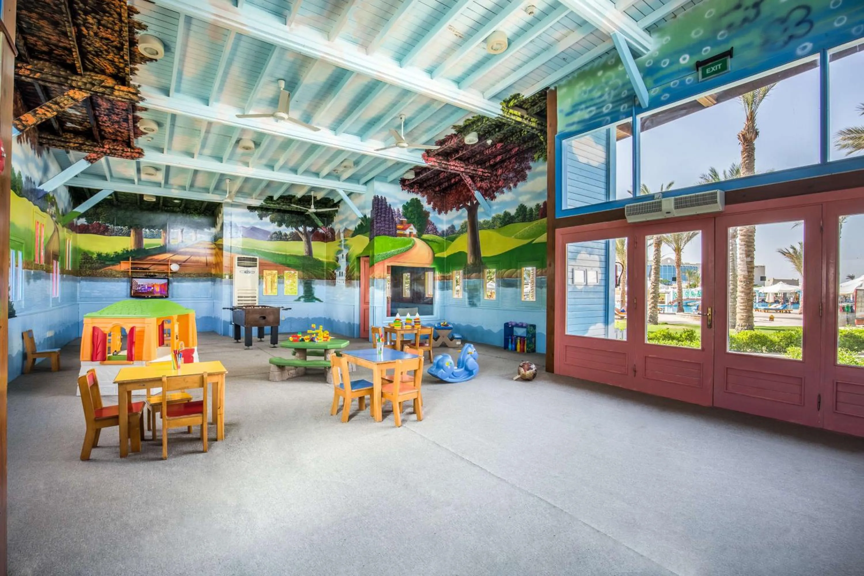 Kids's club in Hilton Marsa Alam Nubian Resort