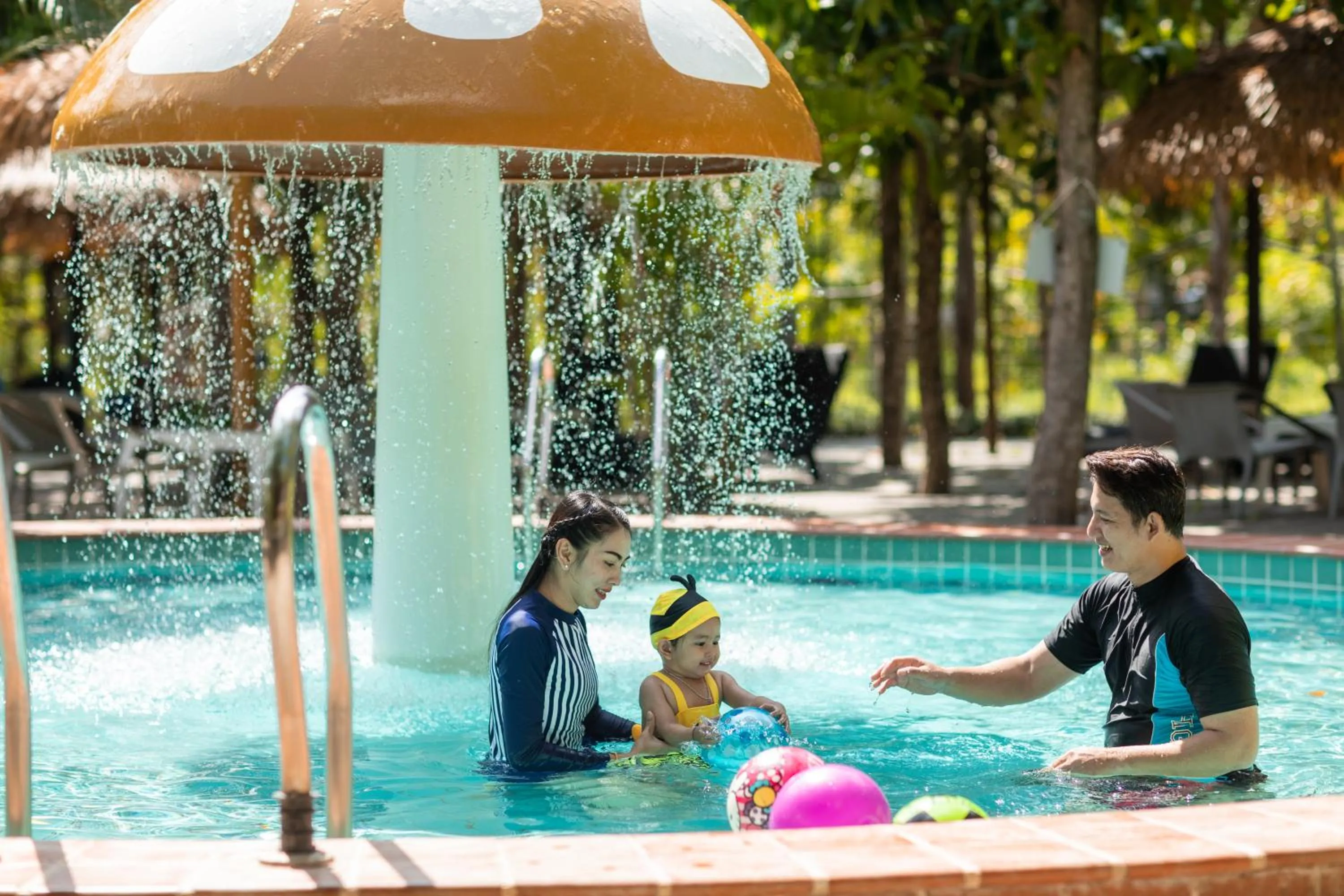 Aqua park in Khao Yai Fantasy Resort