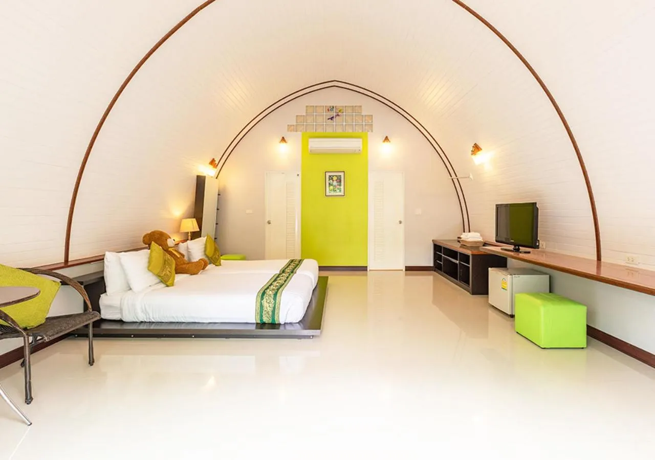 Bedroom, Bed in Khao Yai Fantasy Resort