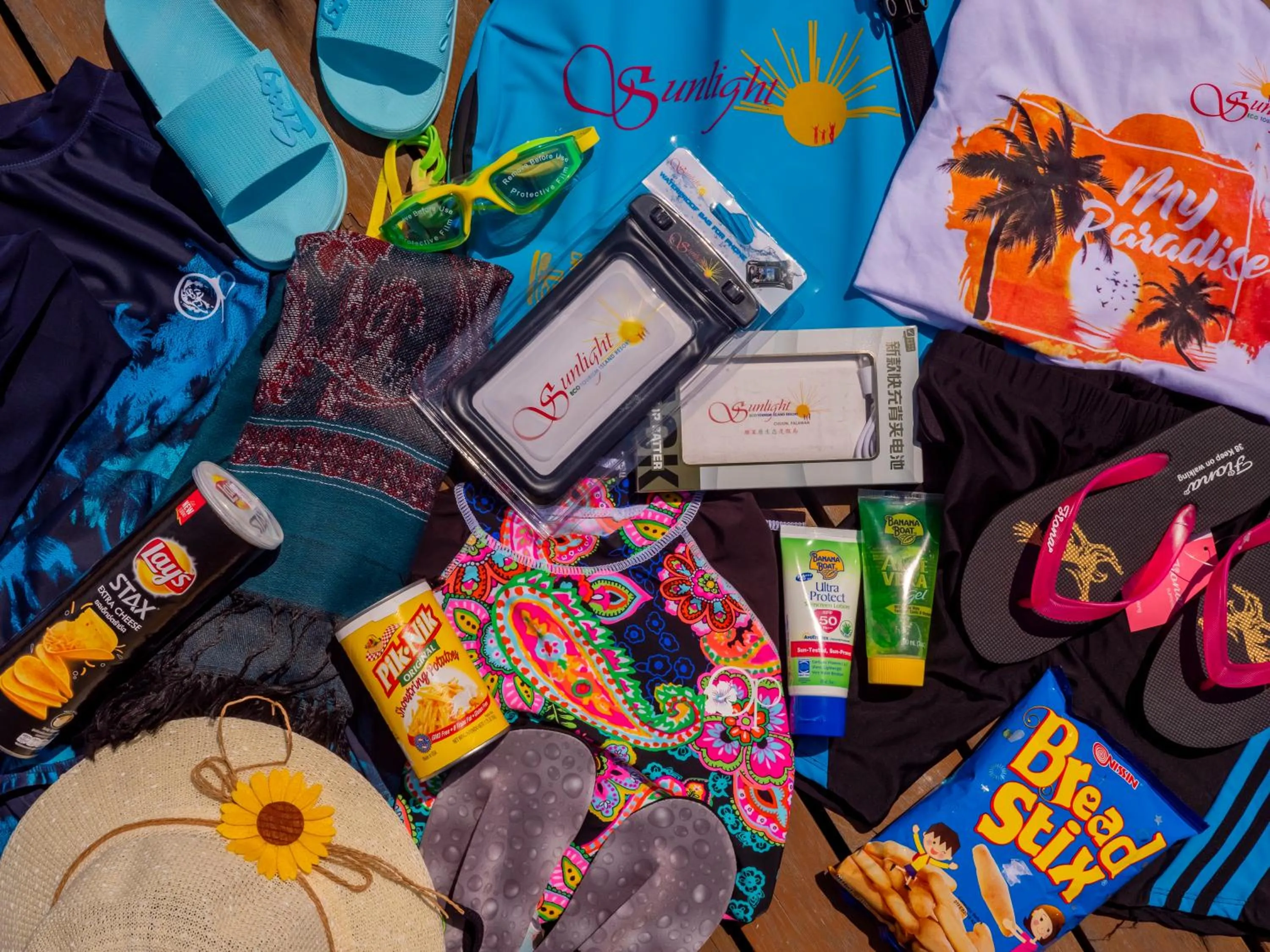 On-site shops in Sunlight Ecotourism Island Resort