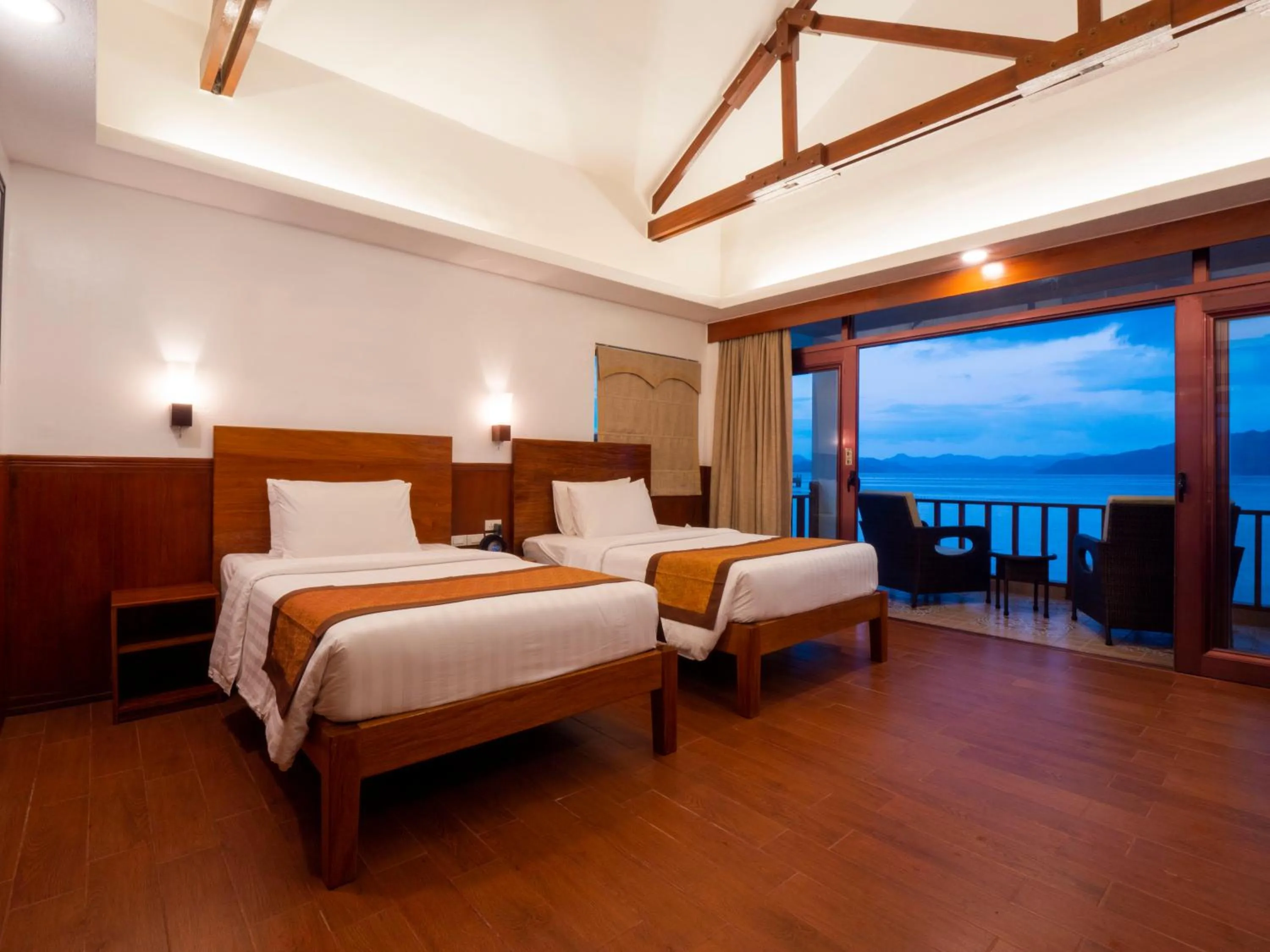 Bedroom in Sunlight Ecotourism Island Resort