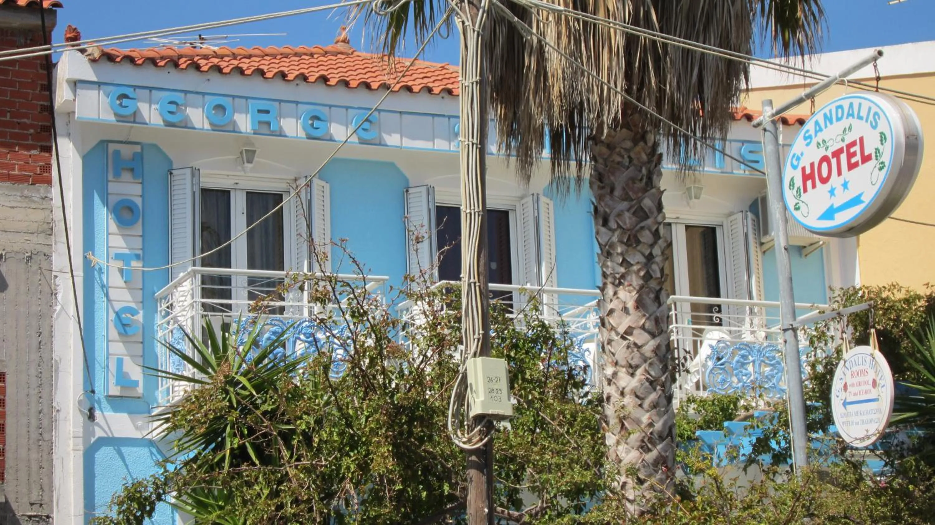 Property logo or sign in Sandalis Hotel