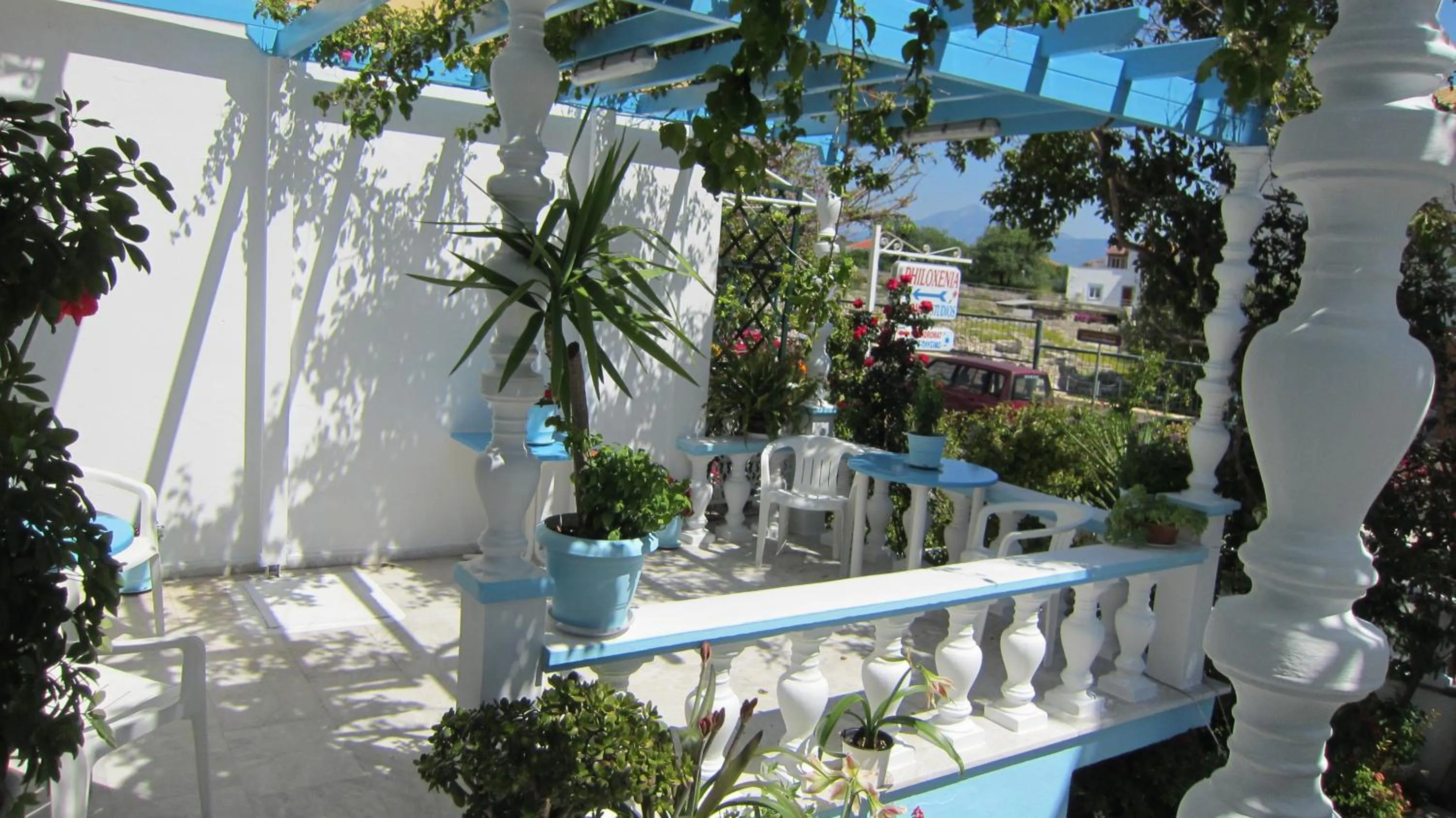 Balcony/Terrace in Sandalis Hotel