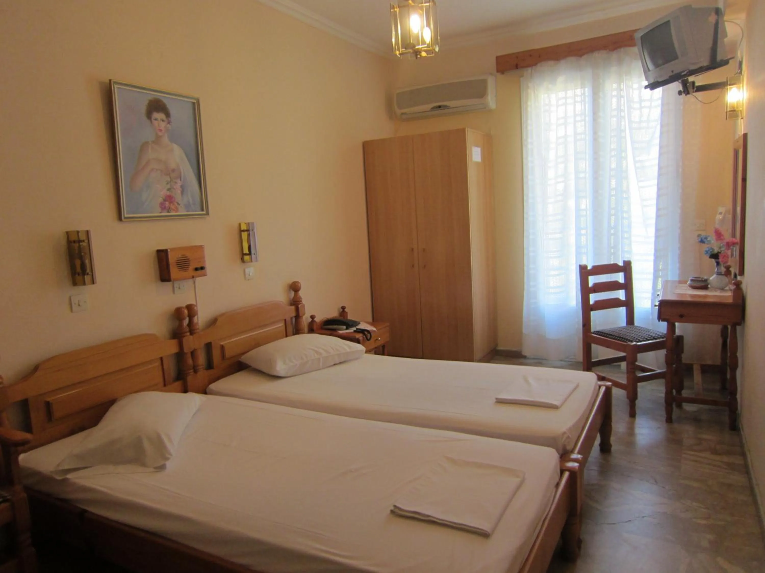 Bed in Sandalis Hotel