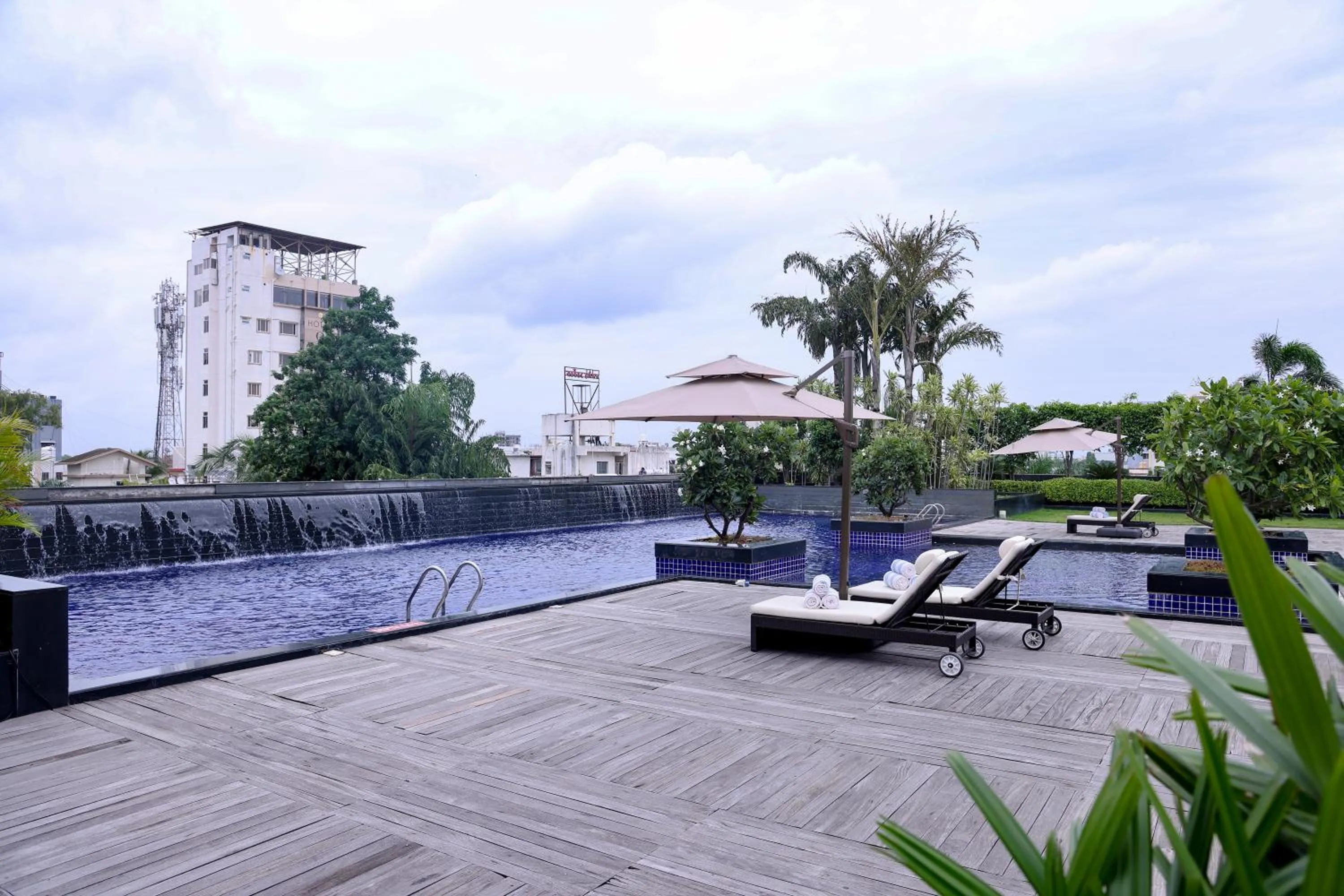 Pool view in Balaji Sarovar Premiere