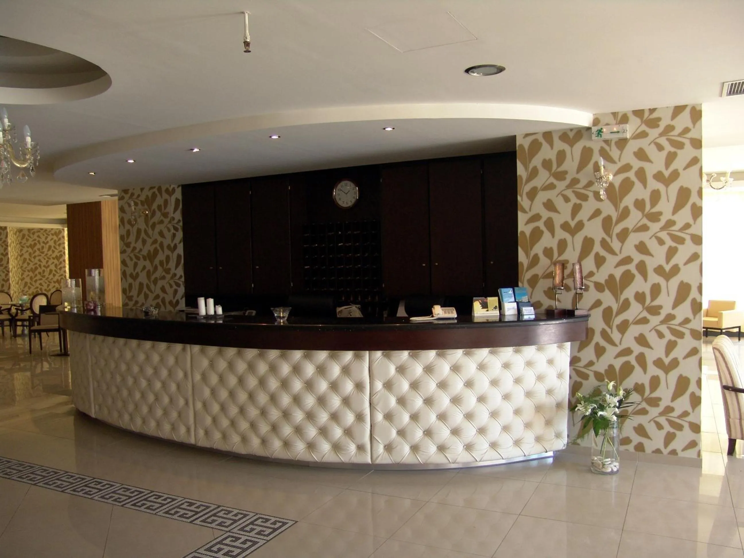 Lobby or reception in Merope Hotel