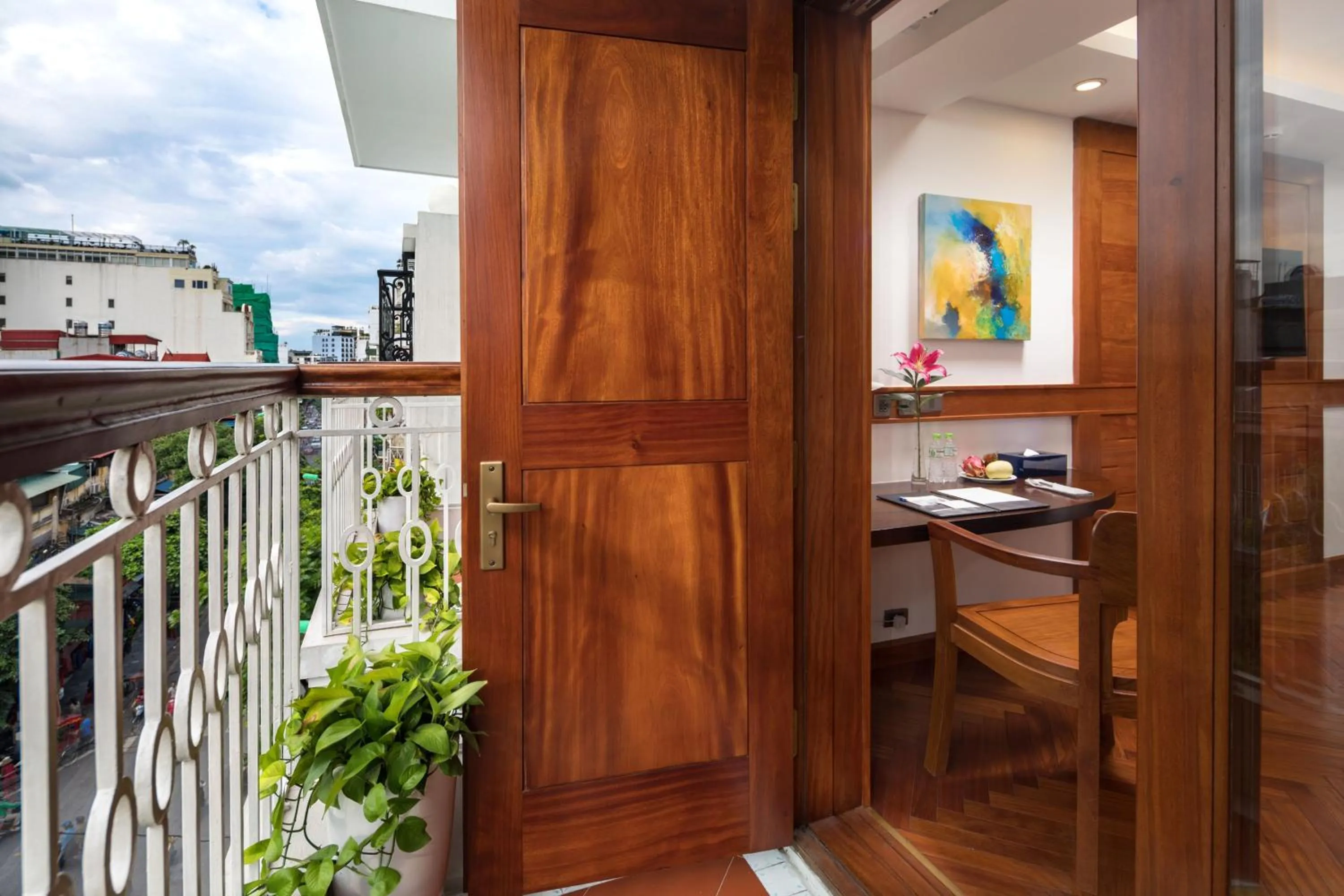 Balcony/Terrace in Hai Bay Hotel & Restaurant
