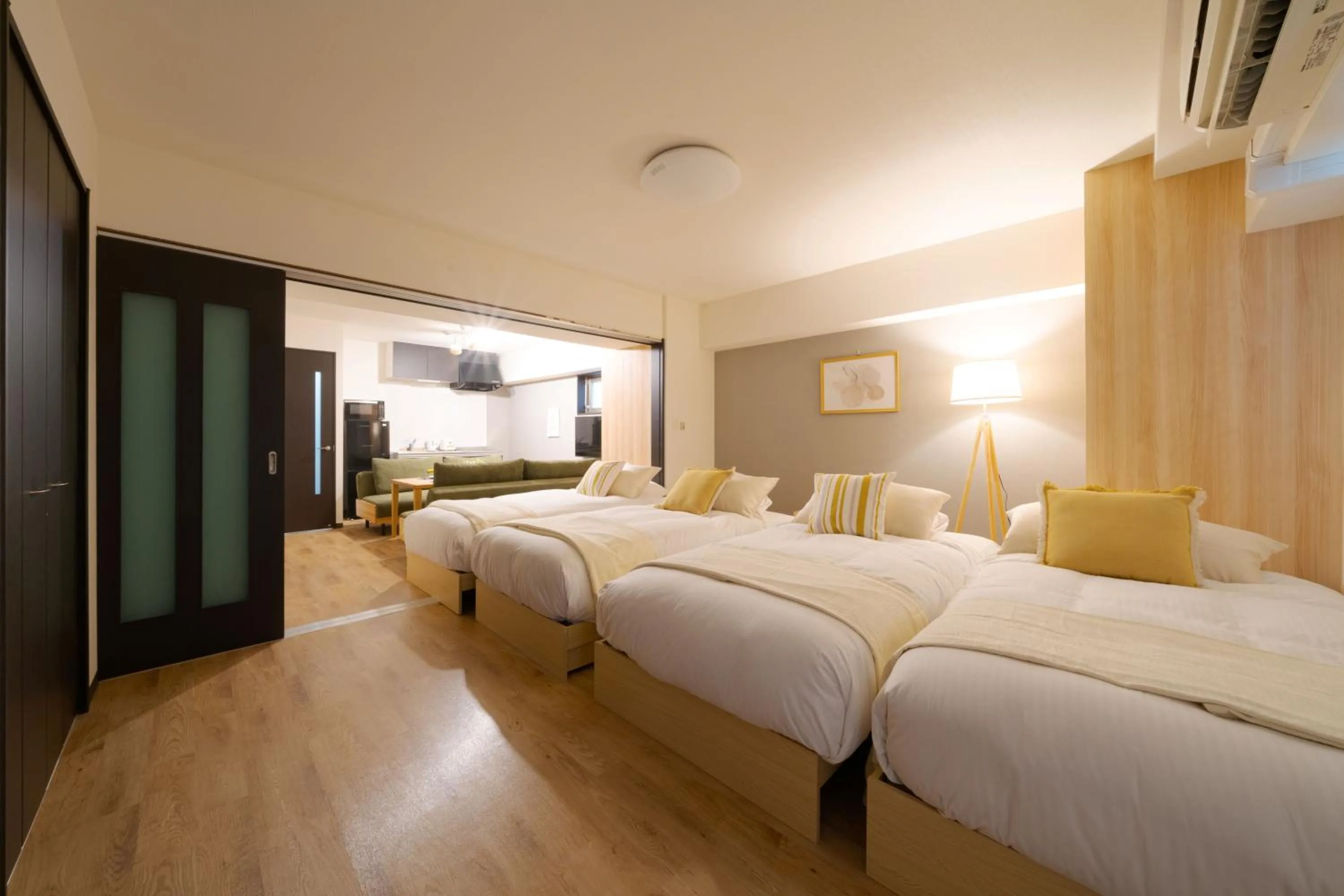 Bedroom, Bed in TAKUTO STAY SAKAISUJI-HOMMACHI