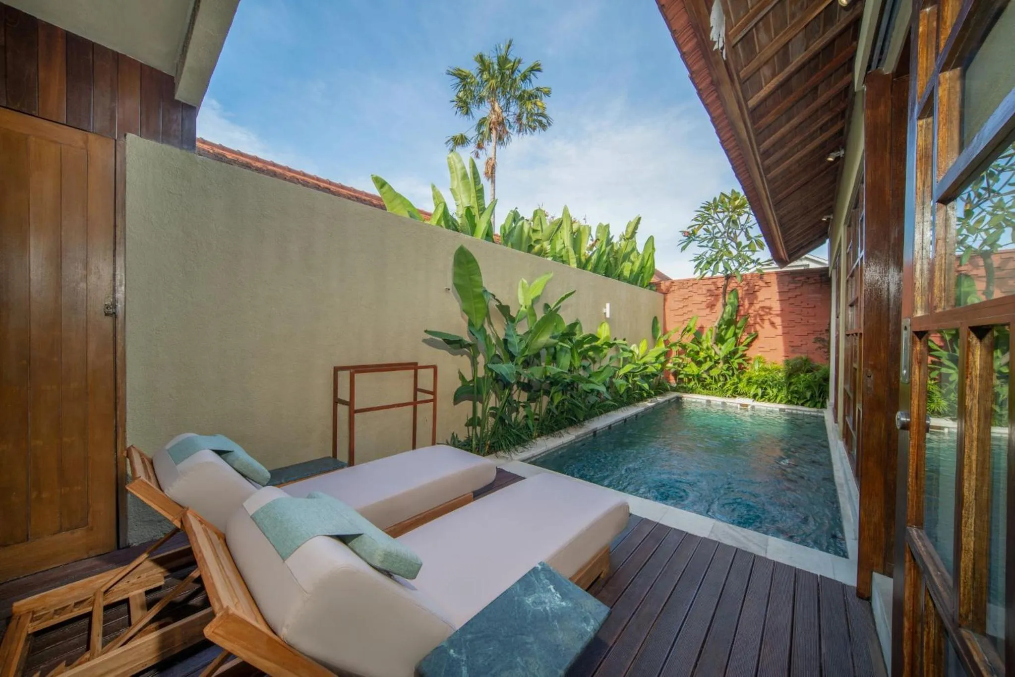 Swimming pool in Manca Villa Canggu by Ini Vie Hospitality